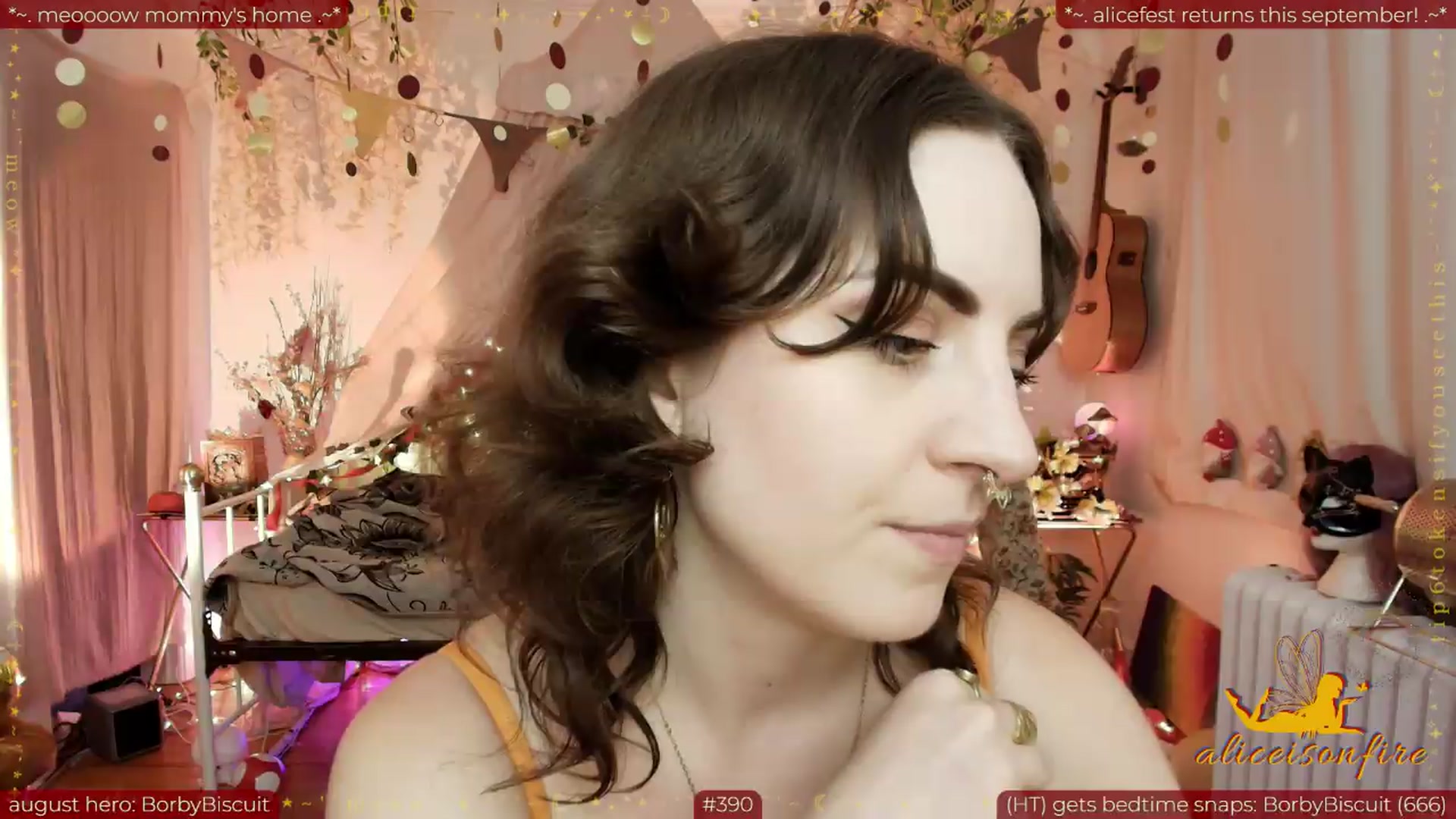 Gallery image thumbnail from aliceisonfire's myfreecams stream on, 08/12/2026, 09:29 image 8 of 20