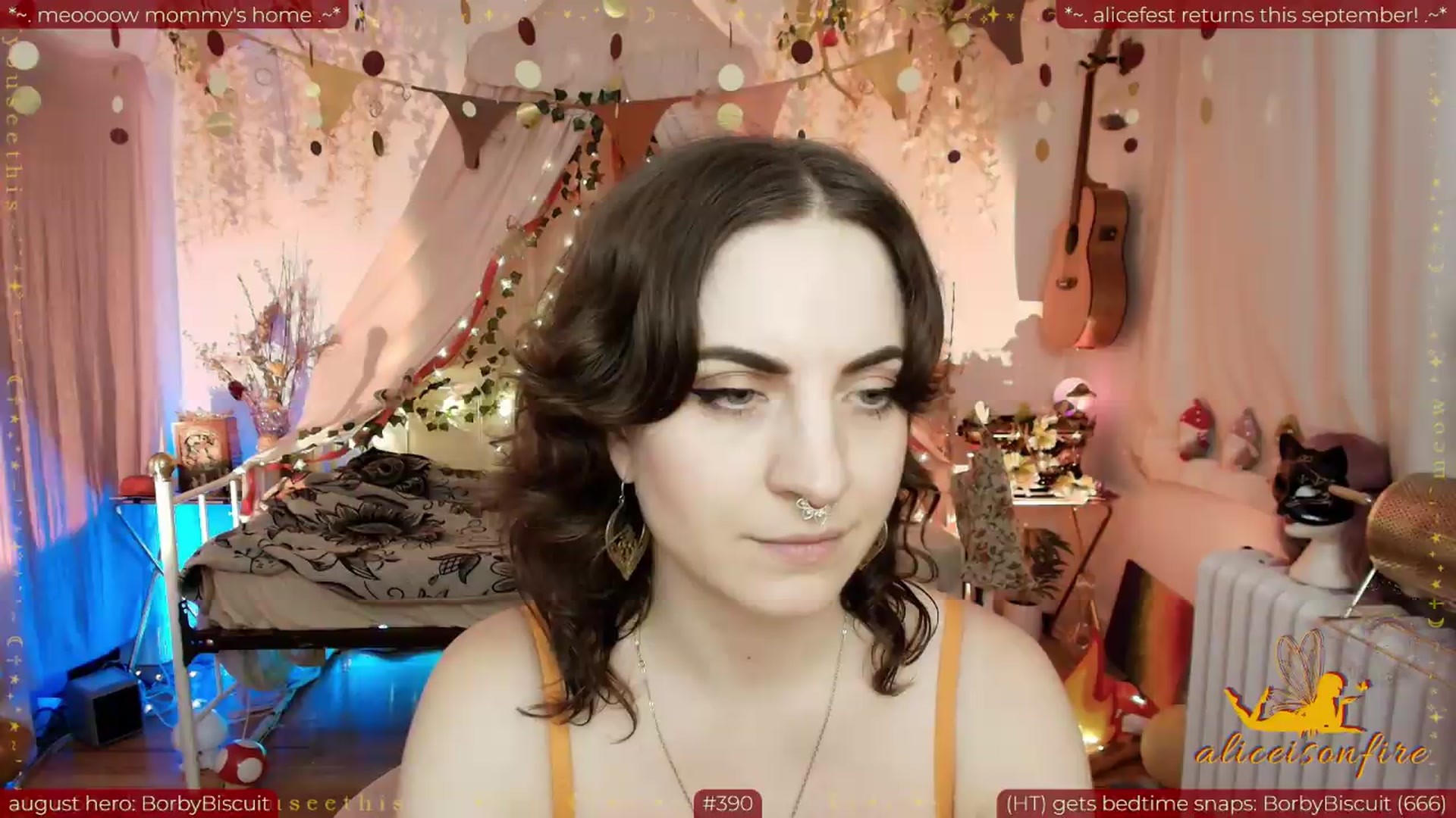 Gallery image thumbnail from aliceisonfire's myfreecams stream on, 08/12/2026, 09:29 image 11 of 20