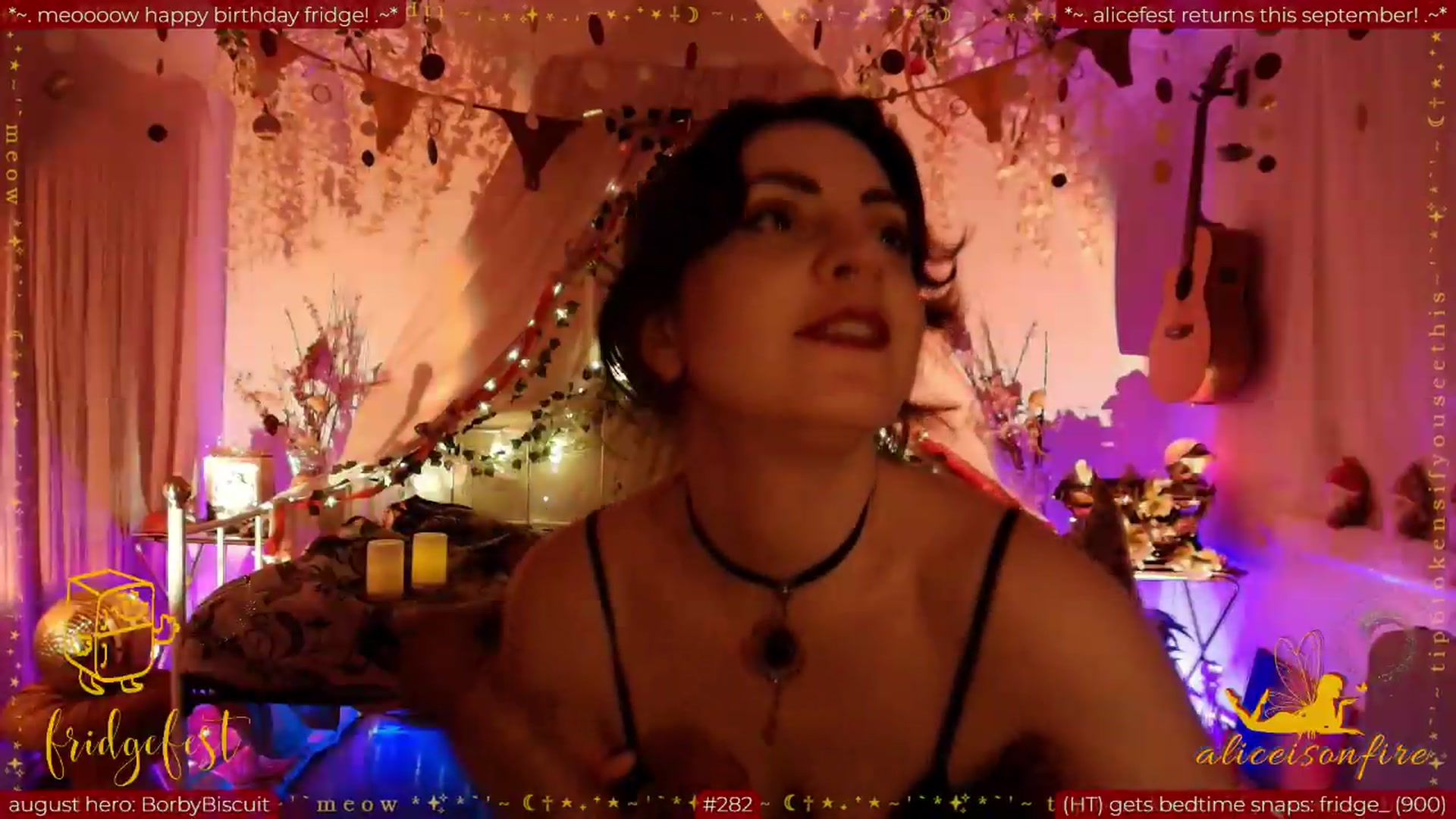Gallery image thumbnail from aliceisonfire's myfreecams stream on, 08/13/2026, 07:43 image 18 of 20