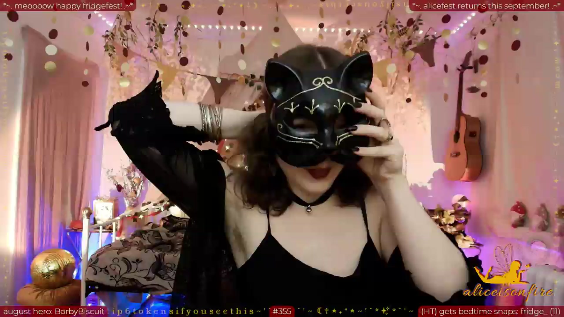 Gallery image thumbnail from aliceisonfire's myfreecams stream on, 08/13/2026, 07:43 image 1 of 20
