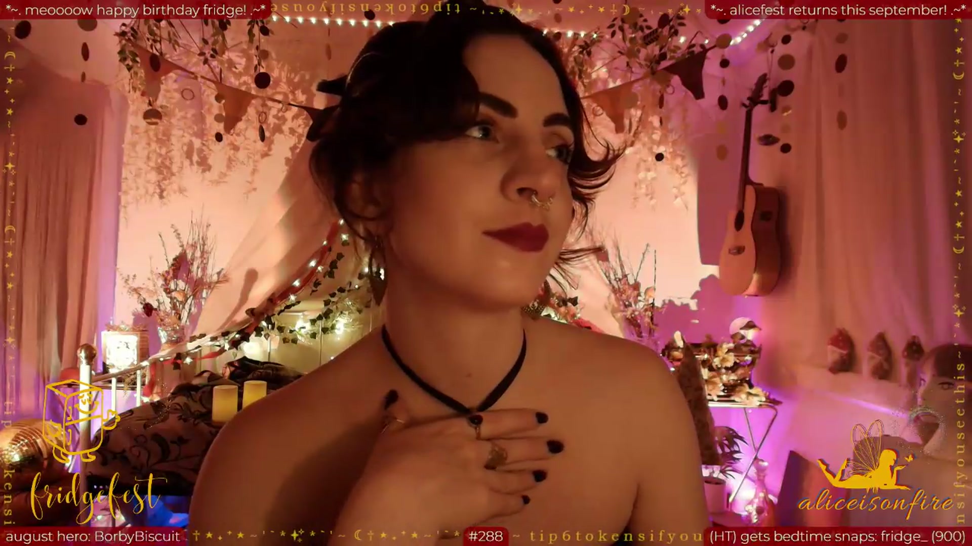 Gallery image thumbnail from aliceisonfire's myfreecams stream on, 08/13/2026, 07:43 image 15 of 20
