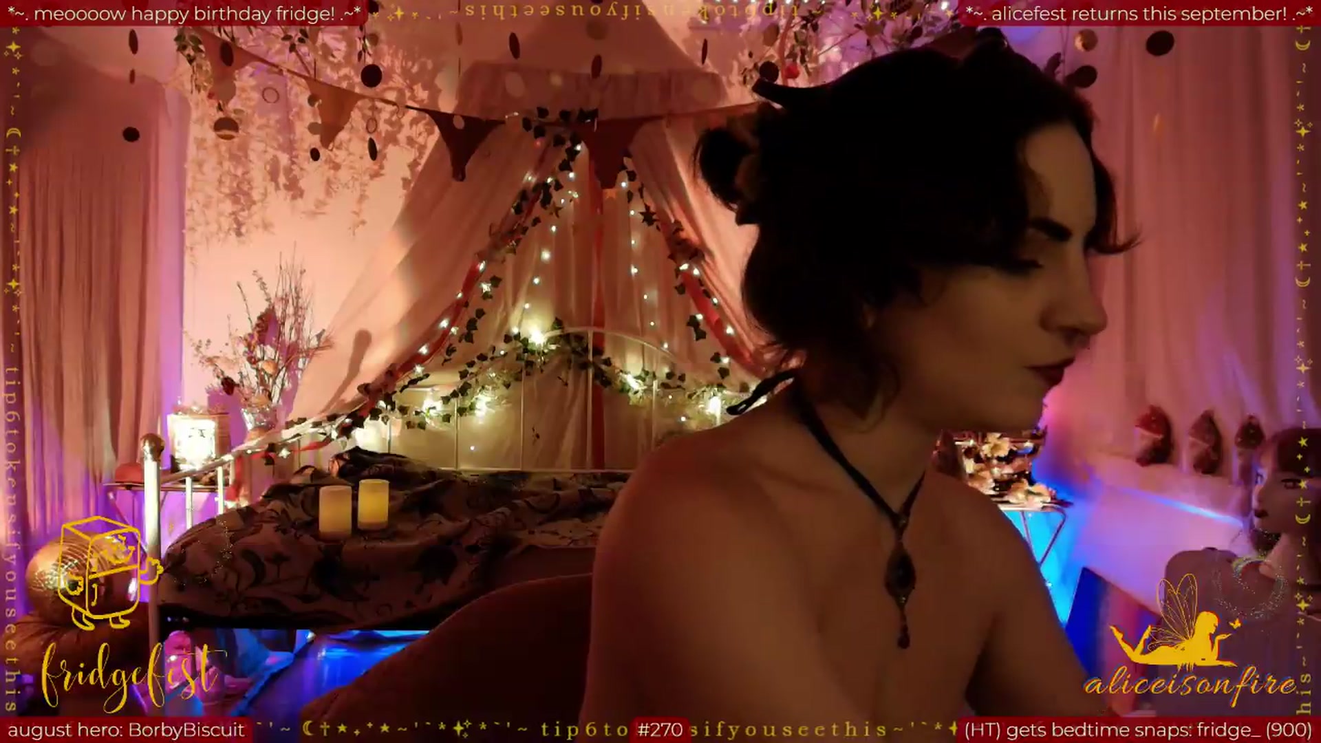 Gallery image thumbnail from aliceisonfire's myfreecams stream on, 08/13/2026, 09:26 image 15 of 20