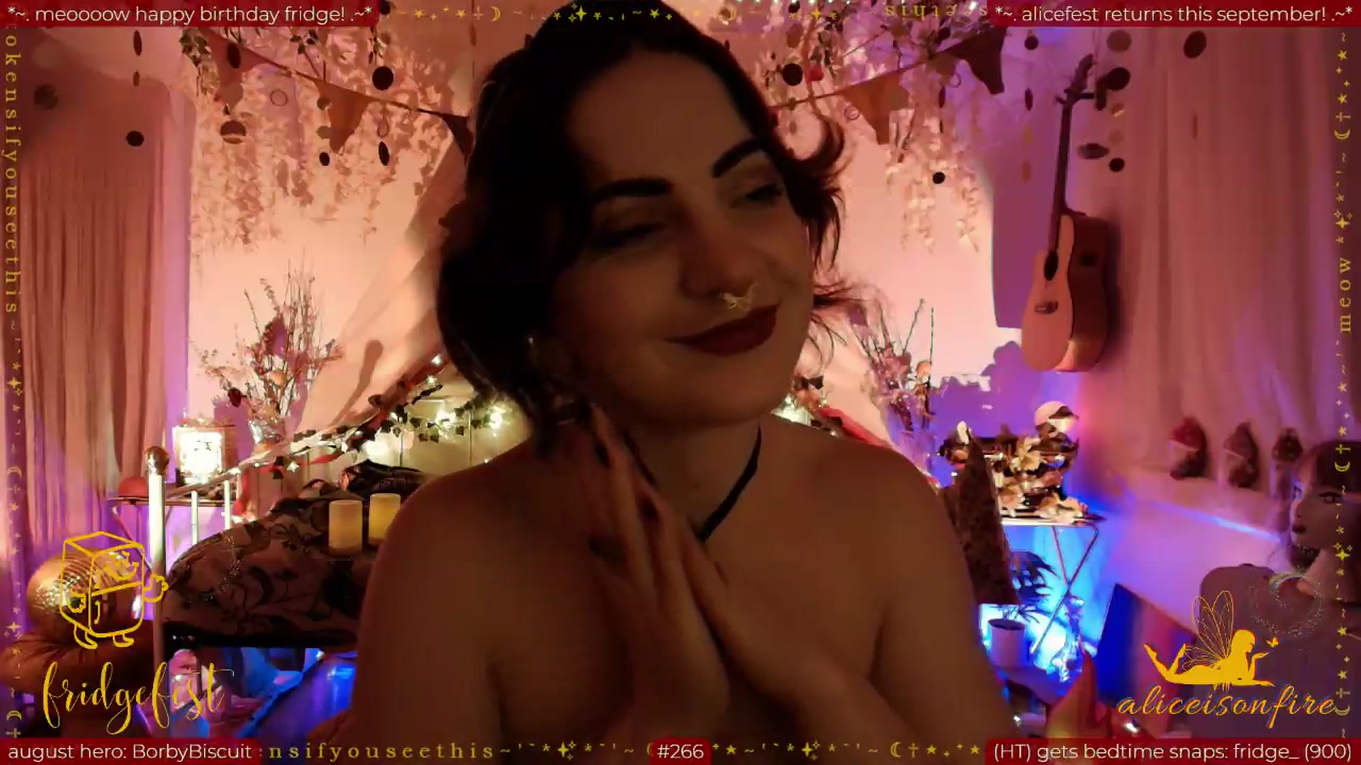 Gallery image thumbnail from aliceisonfire's myfreecams stream on, 08/13/2026, 09:26 image 20 of 20