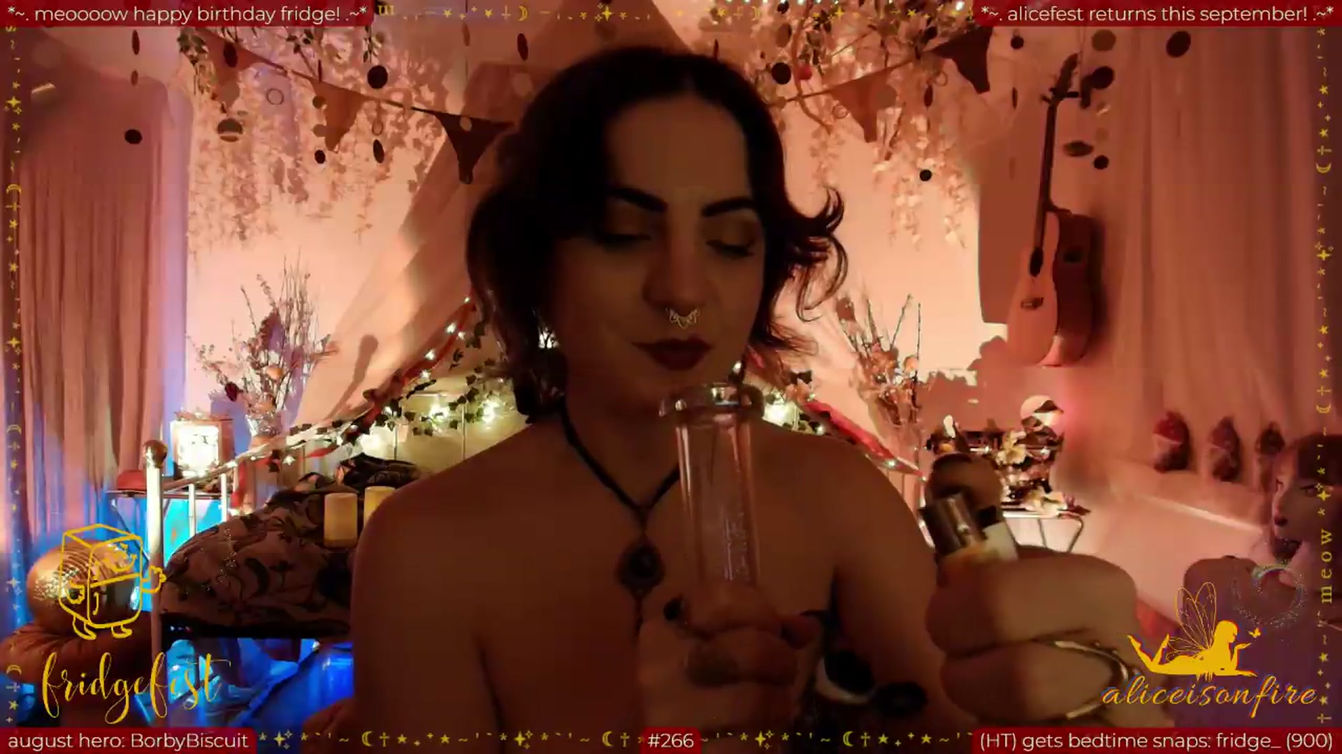 Gallery image thumbnail from aliceisonfire's myfreecams stream on, 08/13/2026, 09:26 image 19 of 20