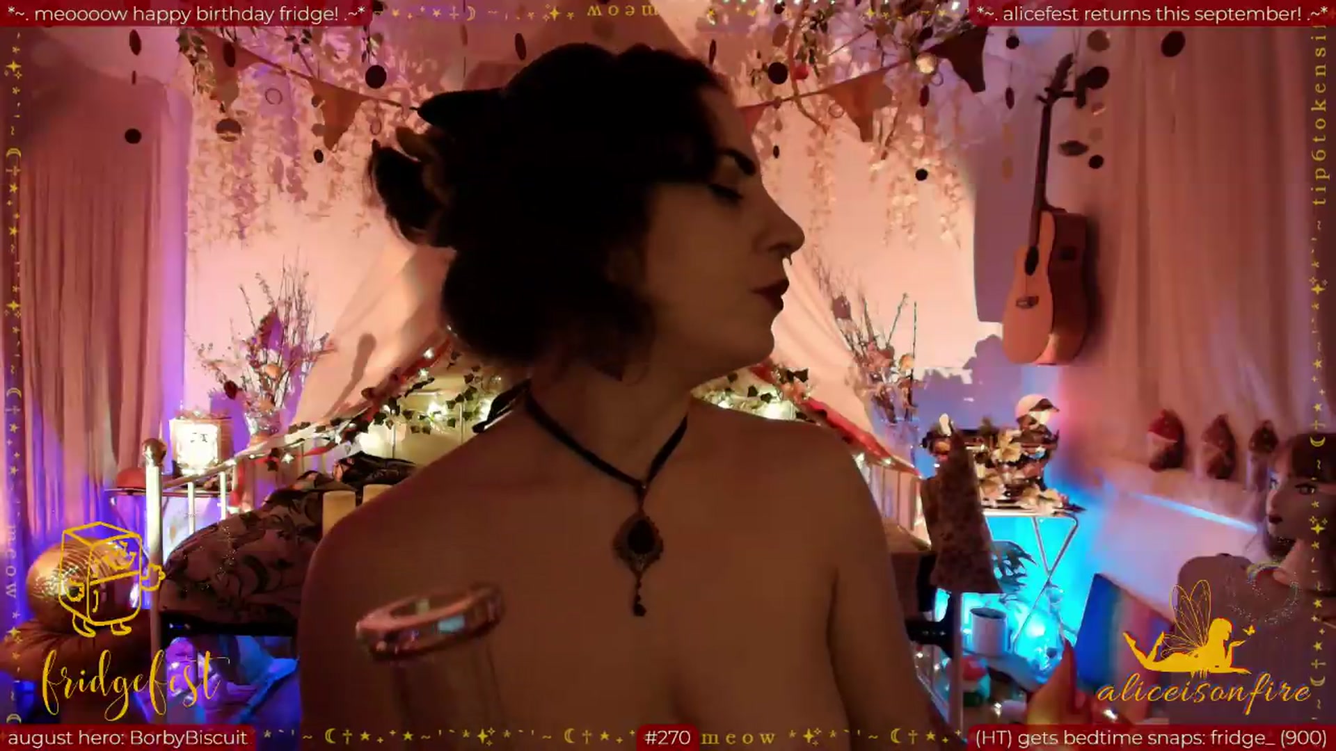 Gallery image thumbnail from aliceisonfire's myfreecams stream on, 08/13/2026, 09:26 image 18 of 20