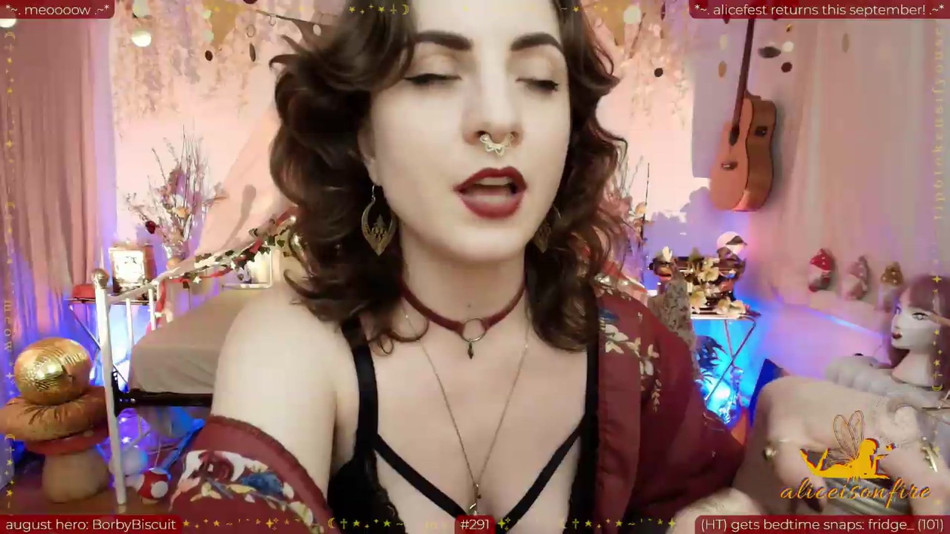 Gallery image thumbnail from aliceisonfire's myfreecams stream on, 08/20/2026, 08:18 image 7 of 20