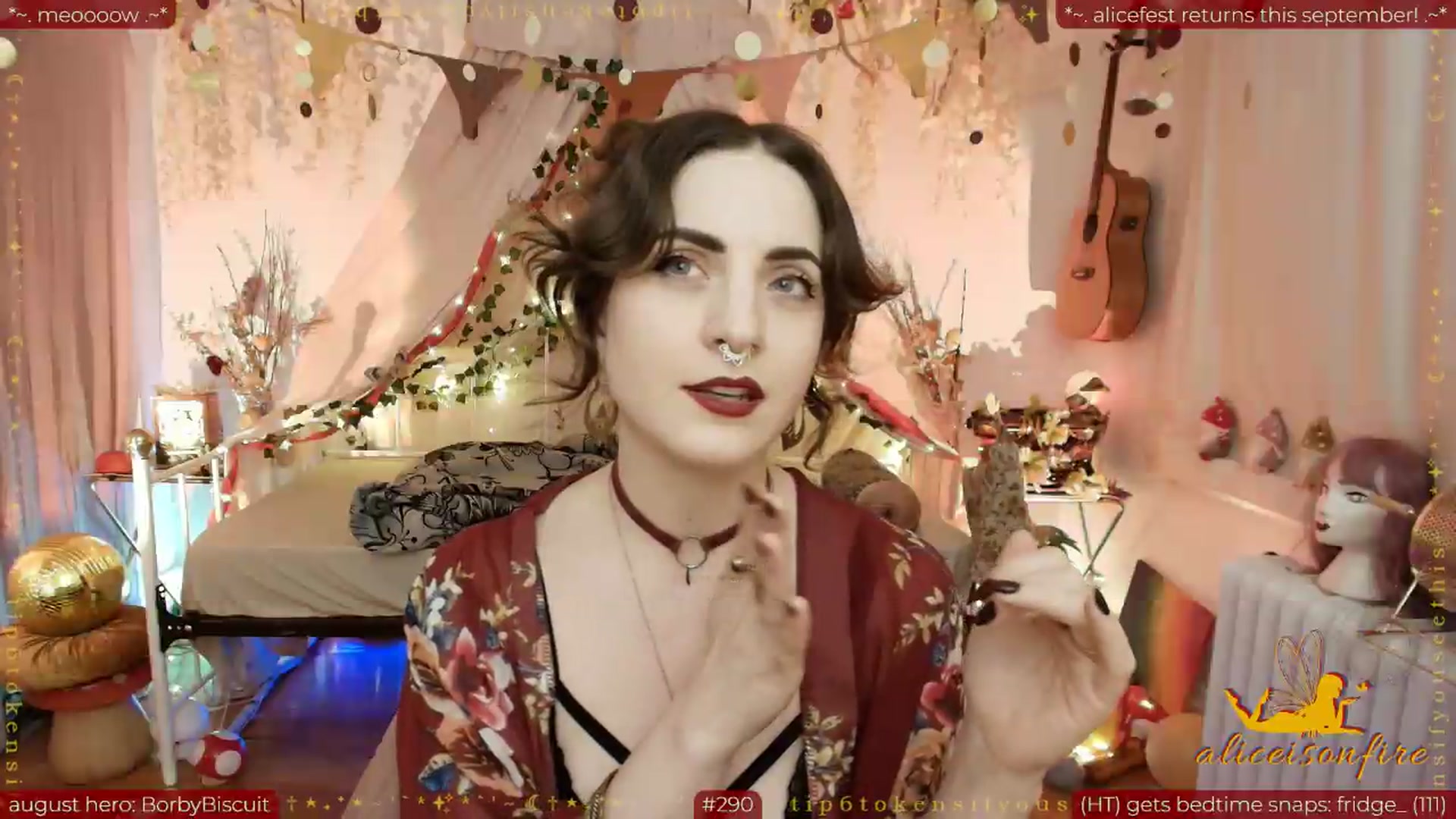 Gallery image thumbnail from aliceisonfire's myfreecams stream on, 08/20/2026, 08:18 image 12 of 20