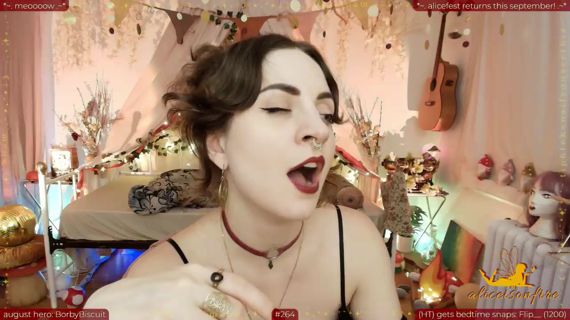 Gallery image thumbnail from aliceisonfire's myfreecams stream on, 08/20/2026, 09:32 image 18 of 20
