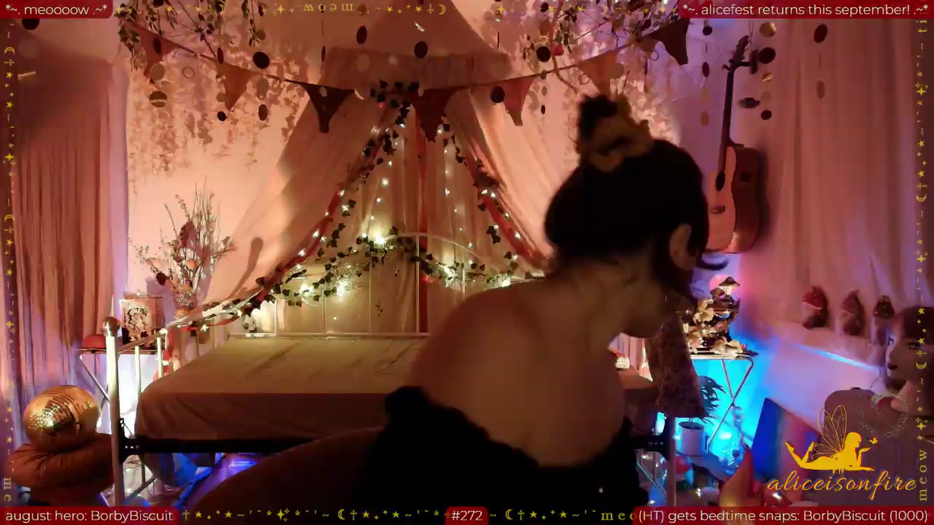 Gallery image thumbnail from aliceisonfire's myfreecams stream on, 08/24/2026, 08:05 image 1 of 20
