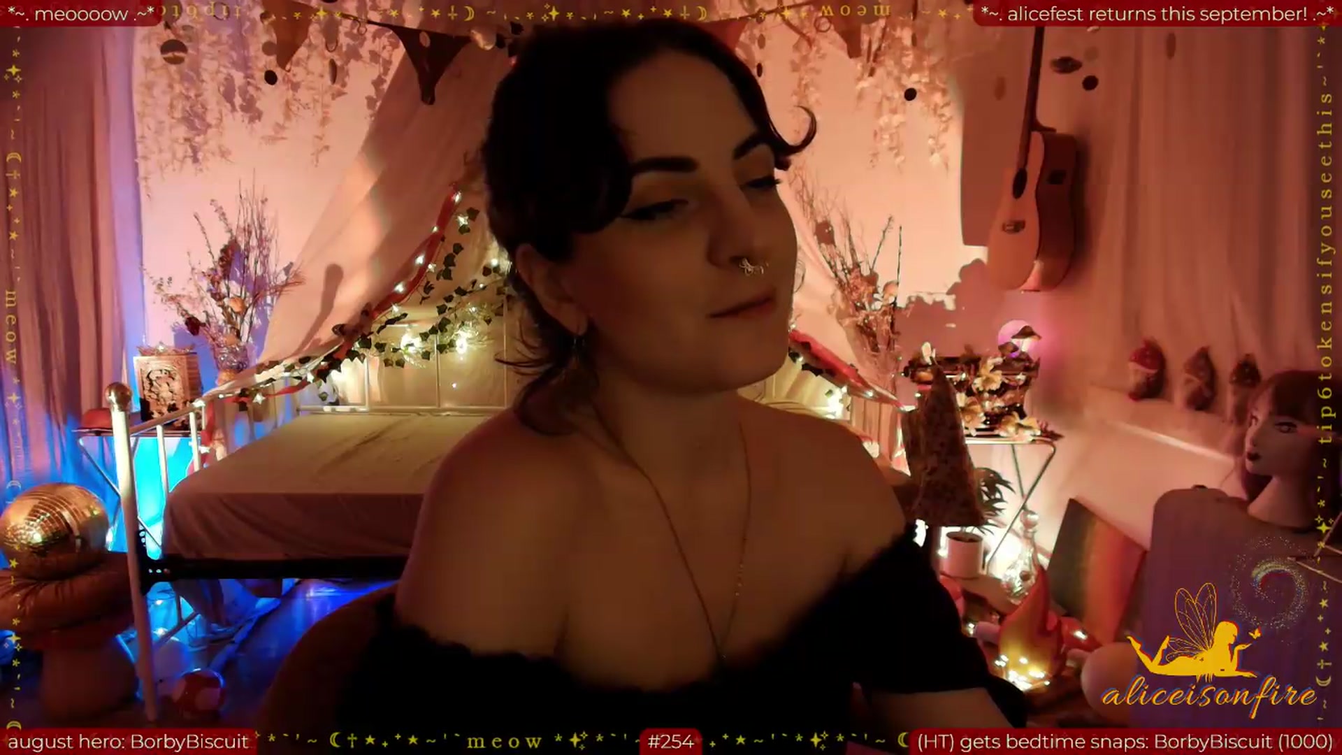 Gallery image thumbnail from aliceisonfire's myfreecams stream on, 08/24/2026, 08:05 image 14 of 20