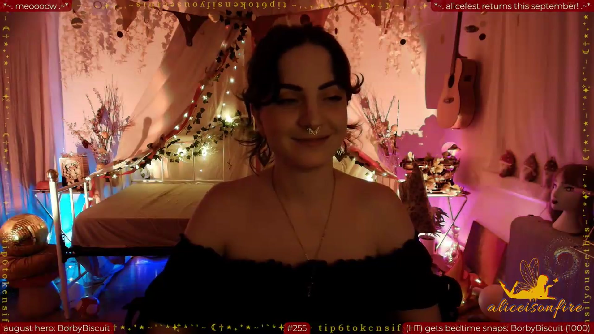 Gallery image thumbnail from aliceisonfire's myfreecams stream on, 08/24/2026, 08:05 image 15 of 20