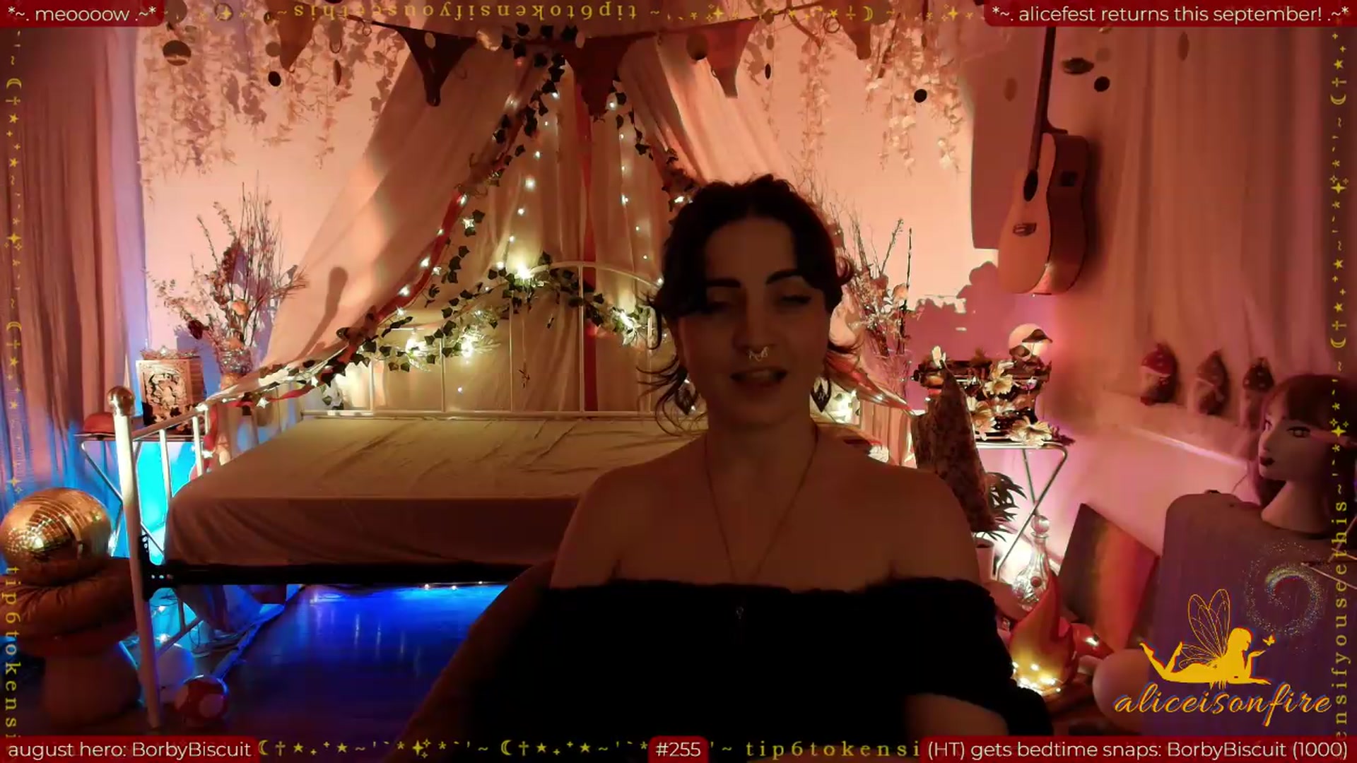 Gallery image thumbnail from aliceisonfire's myfreecams stream on, 08/24/2026, 08:05 image 19 of 20