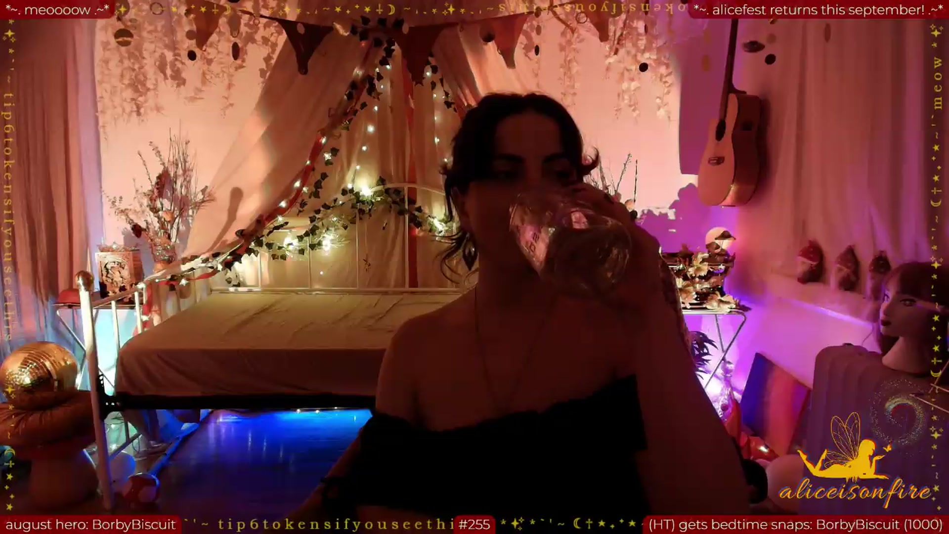 Gallery image thumbnail from aliceisonfire's myfreecams stream on, 08/24/2026, 08:05 image 20 of 20
