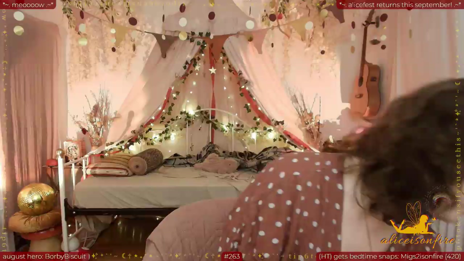 Gallery image thumbnail from aliceisonfire's myfreecams stream on, 08/25/2026, 07:33 image 2 of 20