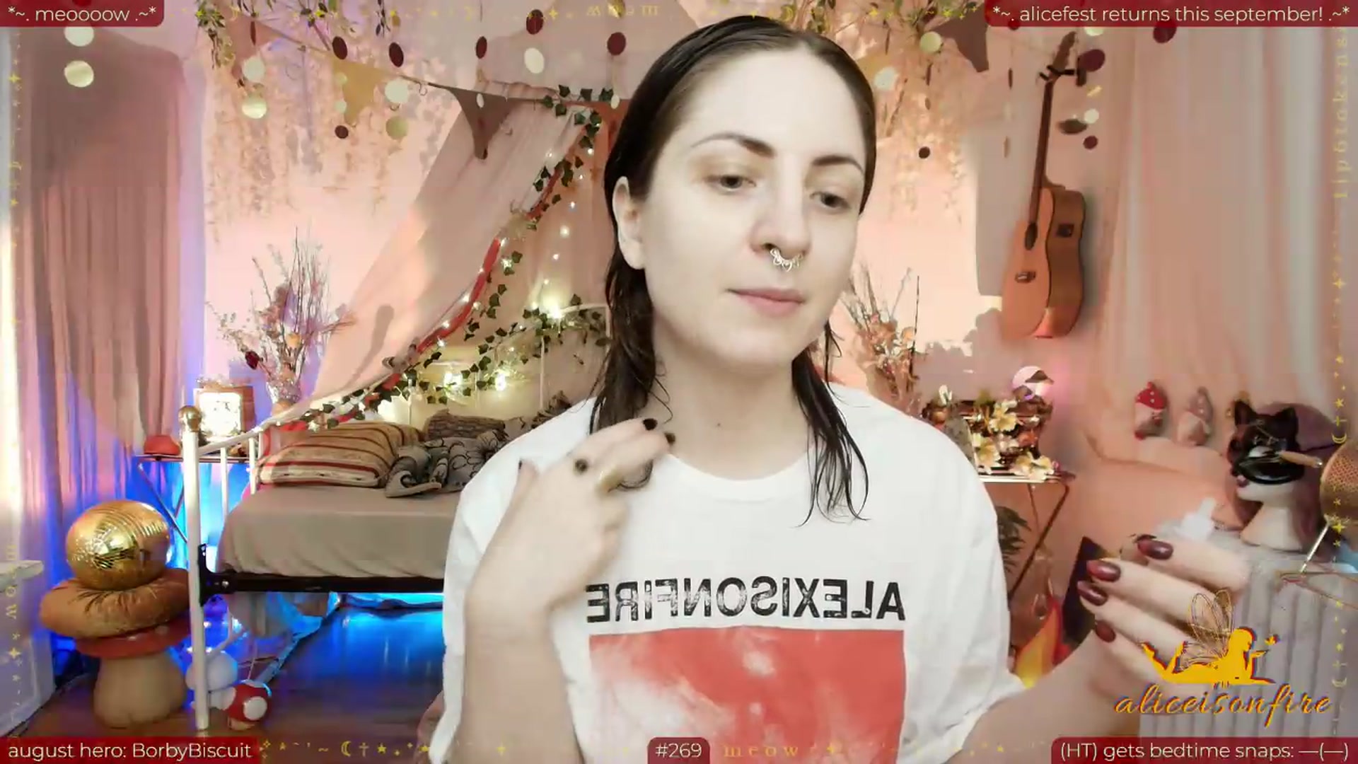 Gallery image thumbnail from aliceisonfire's myfreecams stream on, 08/26/2026, 23:32 image 2 of 20