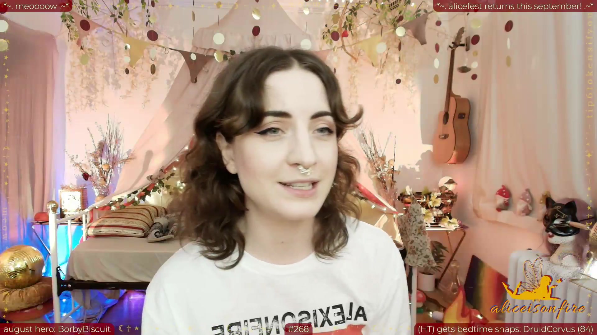 Gallery image thumbnail from aliceisonfire's myfreecams stream on, 08/26/2026, 23:32 image 18 of 20