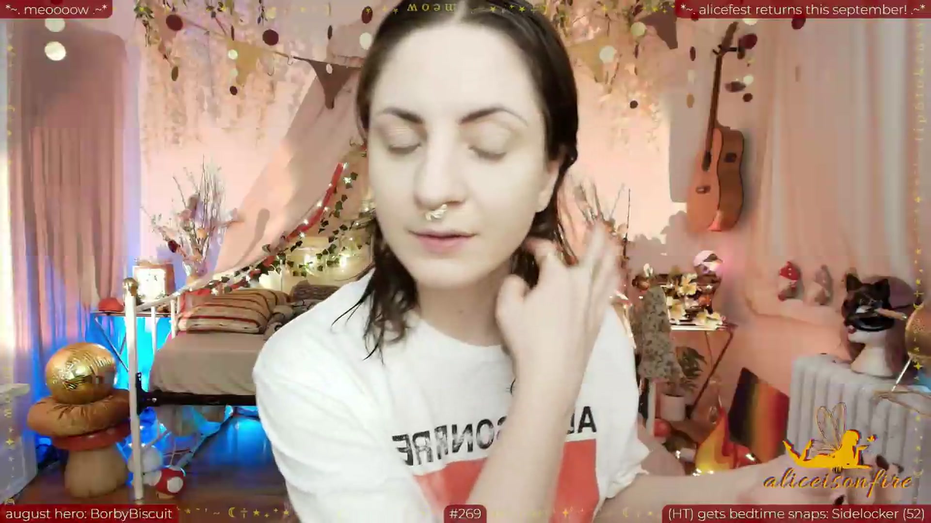 Gallery image thumbnail from aliceisonfire's myfreecams stream on, 08/26/2026, 23:32 image 3 of 20