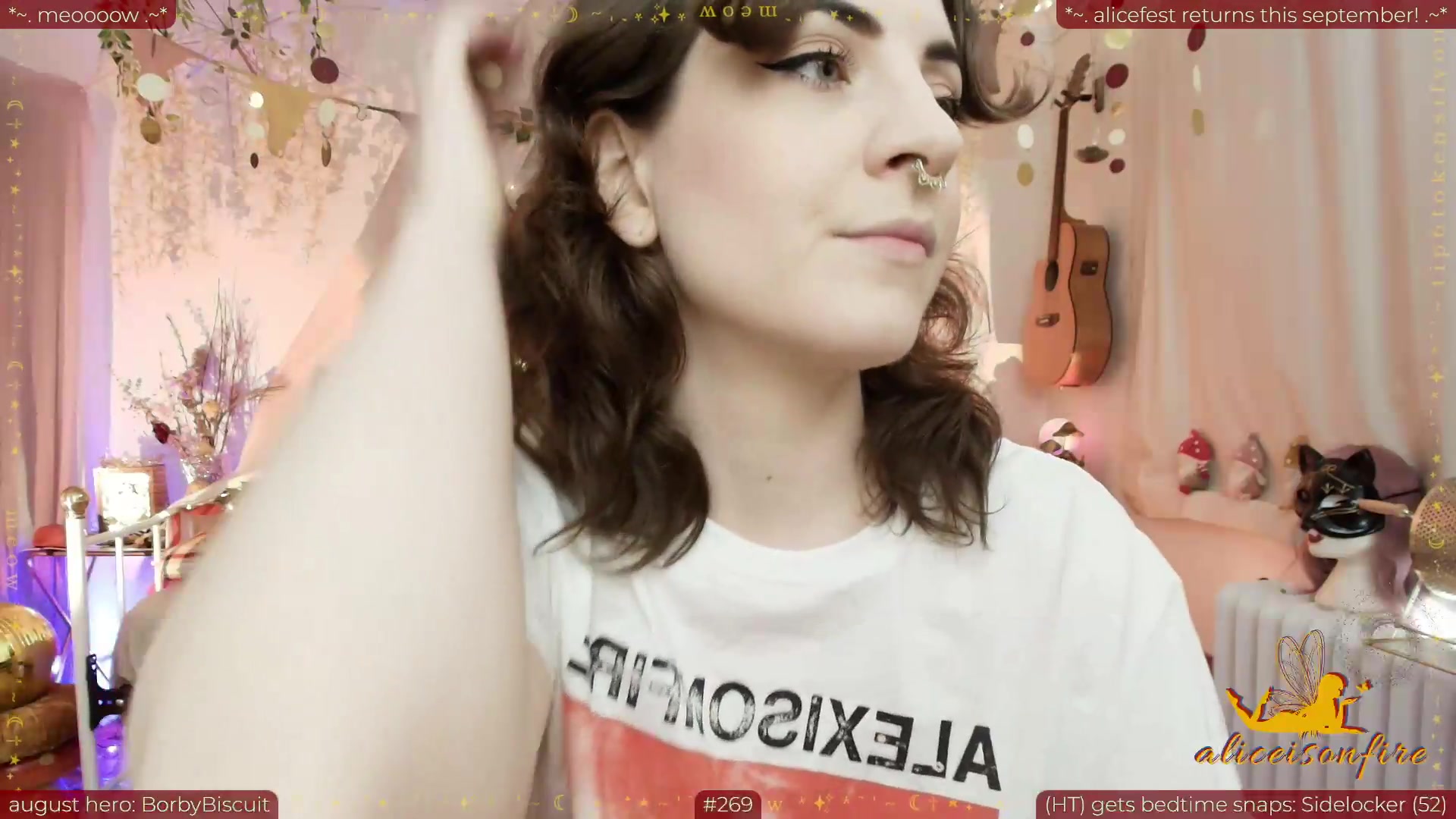 Gallery image thumbnail from aliceisonfire's myfreecams stream on, 08/26/2026, 23:32 image 16 of 20