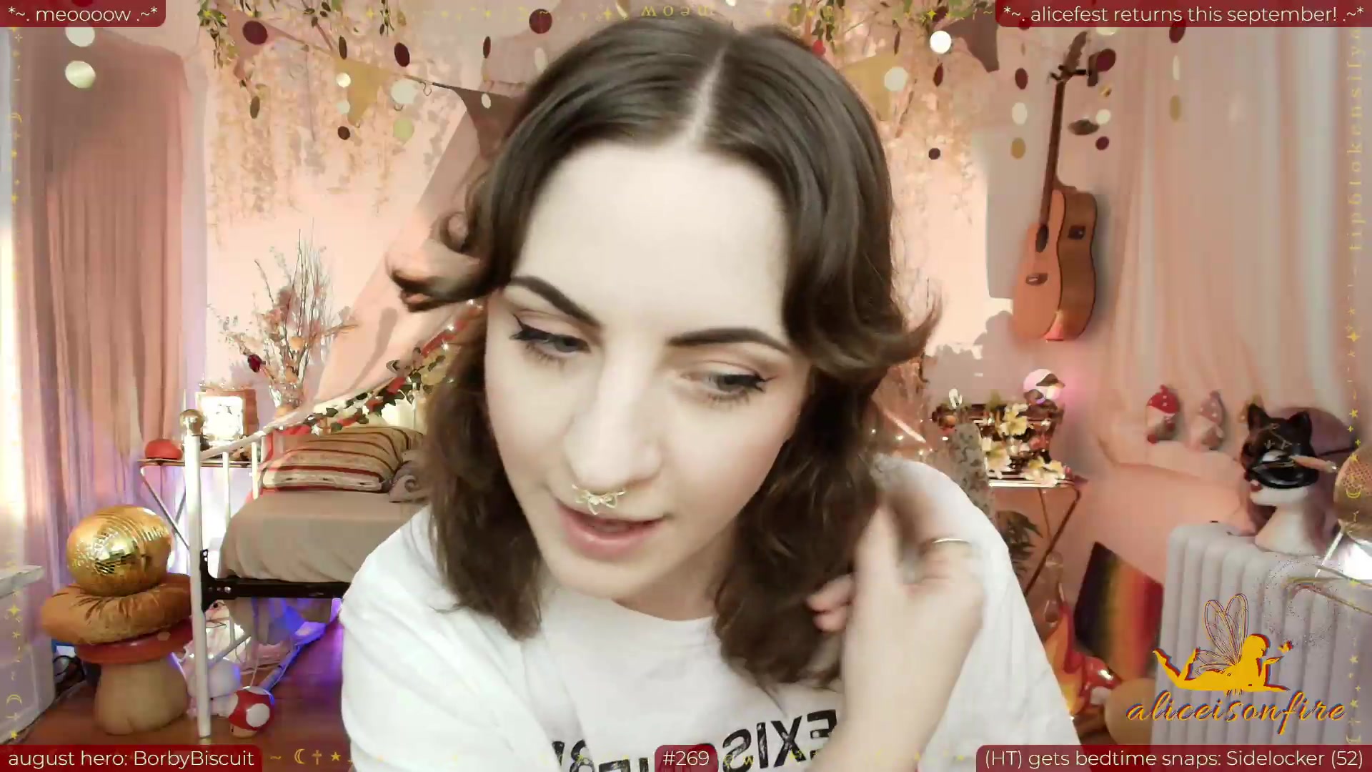 Gallery image thumbnail from aliceisonfire's myfreecams stream on, 08/26/2026, 23:32 image 11 of 20
