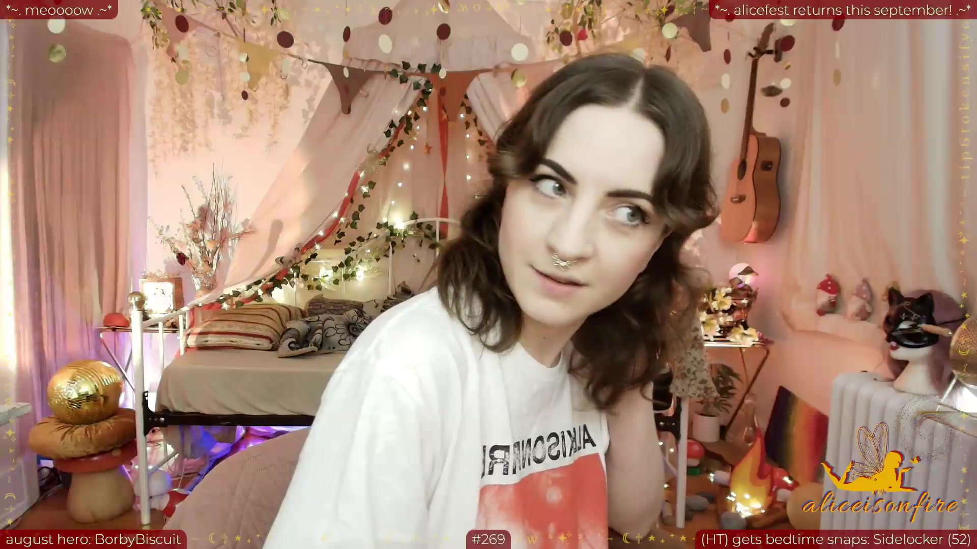 Gallery image thumbnail from aliceisonfire's myfreecams stream on, 08/26/2026, 23:32 image 12 of 20
