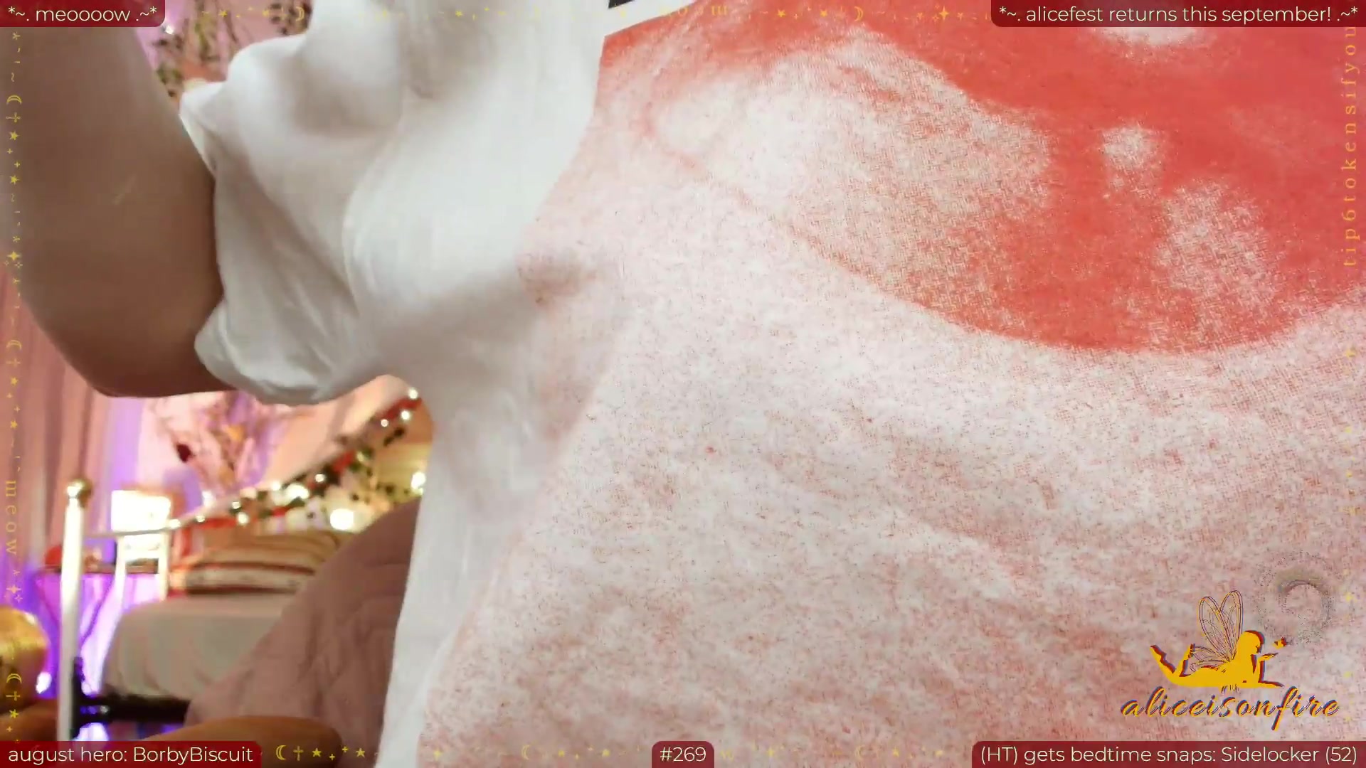 Gallery image thumbnail from aliceisonfire's myfreecams stream on, 08/26/2026, 23:32 image 15 of 20