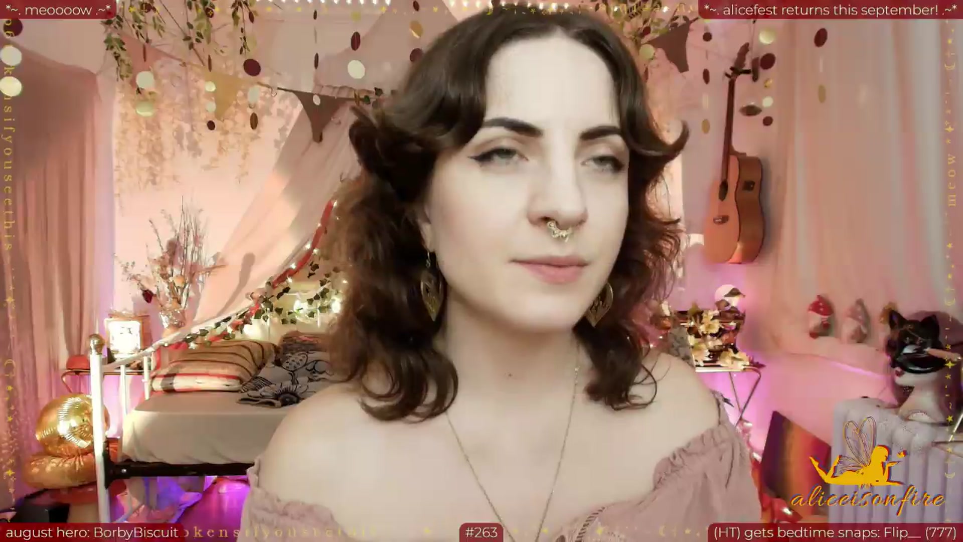 Gallery image thumbnail from aliceisonfire's myfreecams stream on, 08/27/2026, 06:54 image 18 of 20