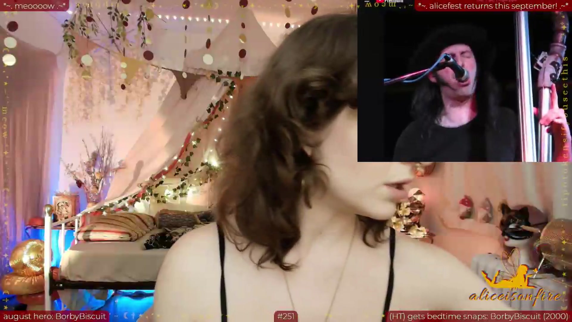 Gallery image thumbnail from aliceisonfire's myfreecams stream on, 08/28/2026, 05:58 image 10 of 20