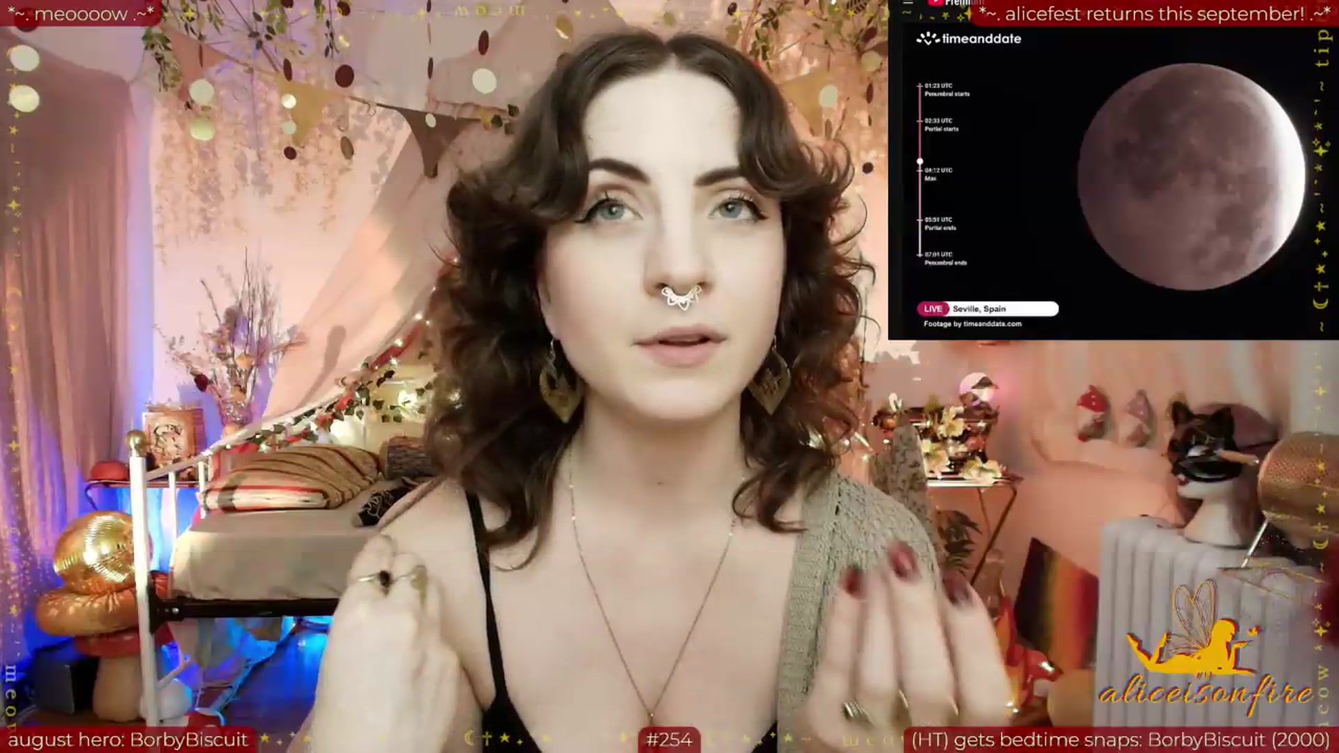 Gallery image thumbnail from aliceisonfire's myfreecams stream on, 08/28/2026, 05:58 image 6 of 20
