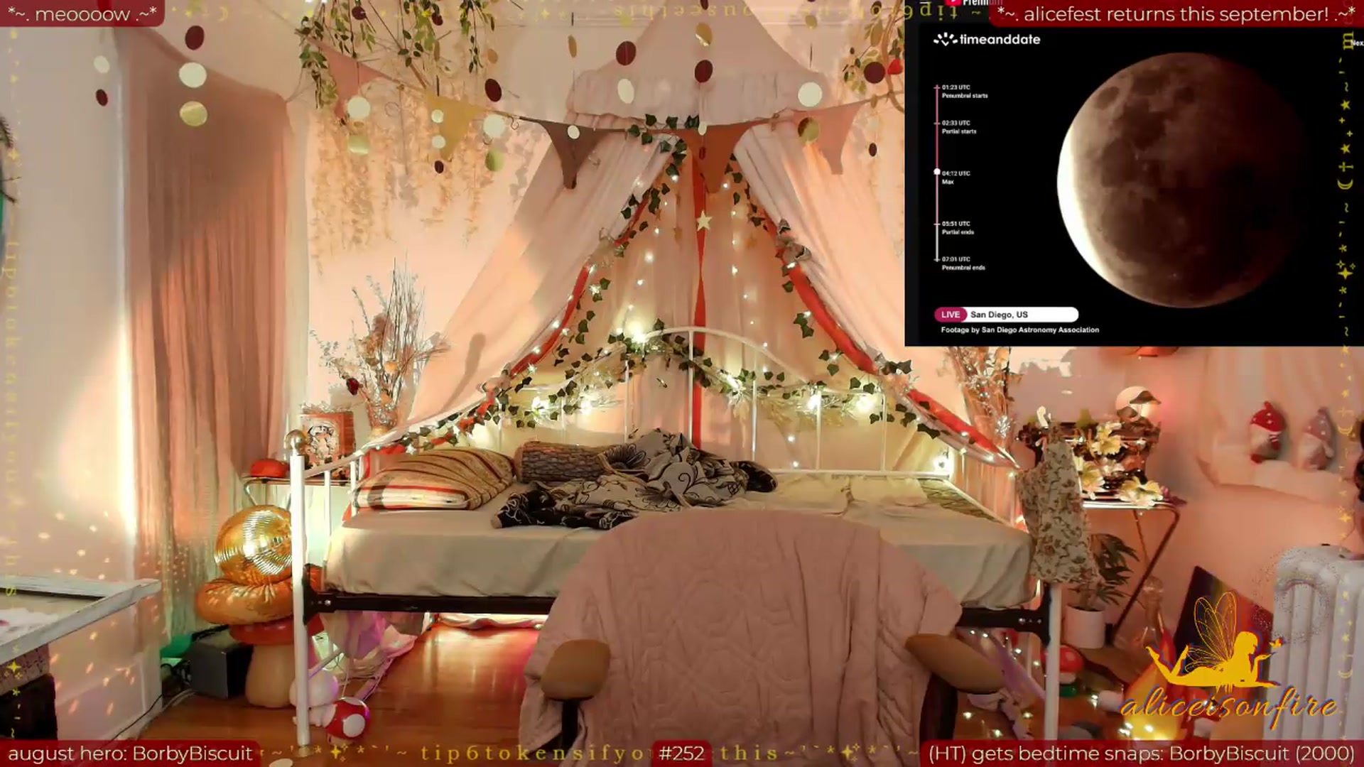 Gallery image thumbnail from aliceisonfire's myfreecams stream on, 08/28/2026, 05:58 image 8 of 20