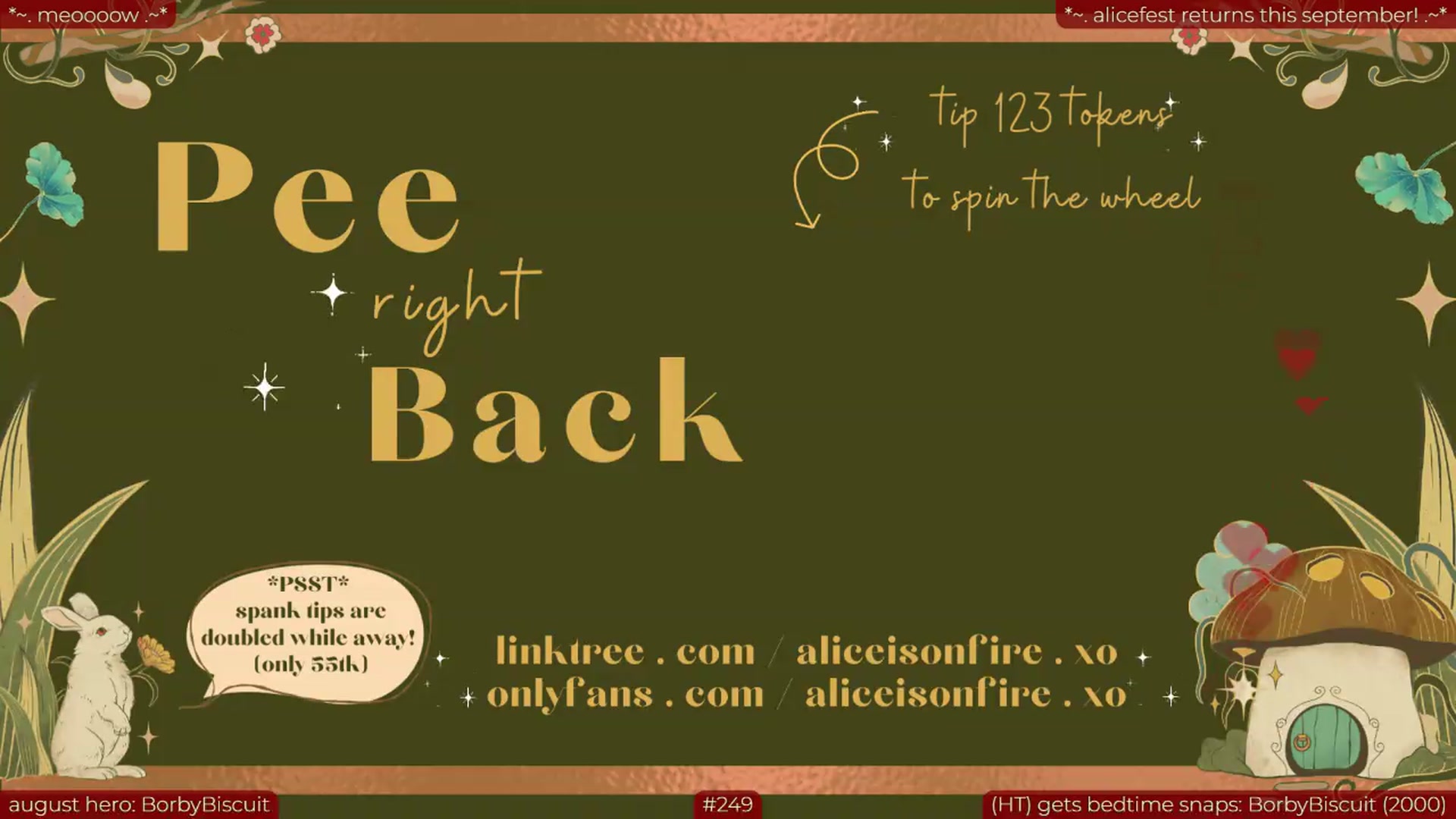 Gallery image thumbnail from aliceisonfire's myfreecams stream on, 08/28/2026, 05:58 image 13 of 20