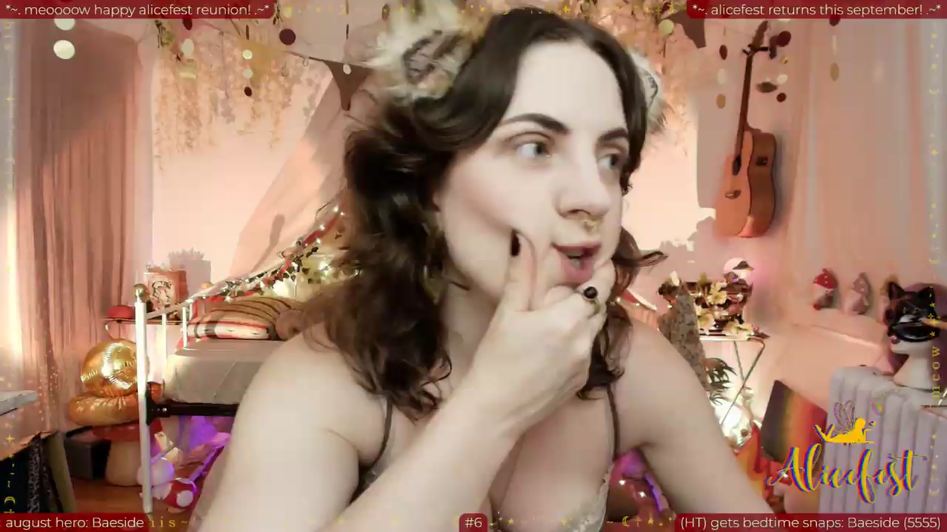 Gallery image thumbnail from aliceisonfire's myfreecams stream on, 09/01/2026, 11:04 image 3 of 20
