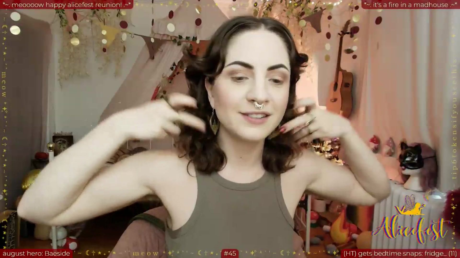 Gallery image thumbnail from aliceisonfire's myfreecams stream on, 09/02/2026, 03:31 image 3 of 20