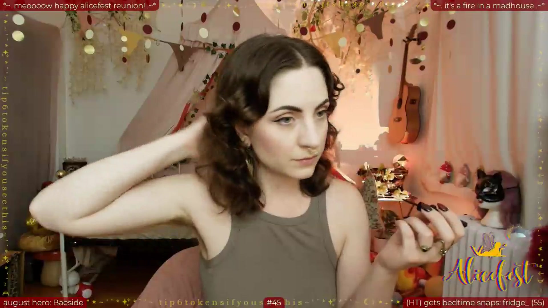 Gallery image thumbnail from aliceisonfire's myfreecams stream on, 09/02/2026, 03:31 image 4 of 20