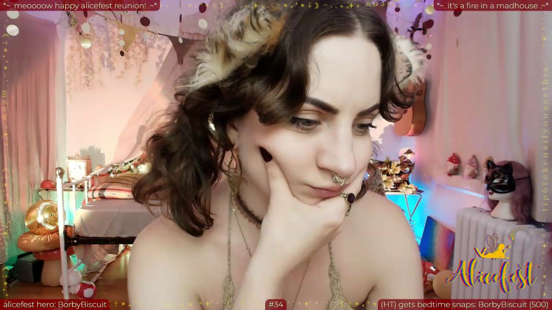 Gallery image thumbnail from aliceisonfire's myfreecams stream on, 09/02/2026, 03:31 image 20 of 20