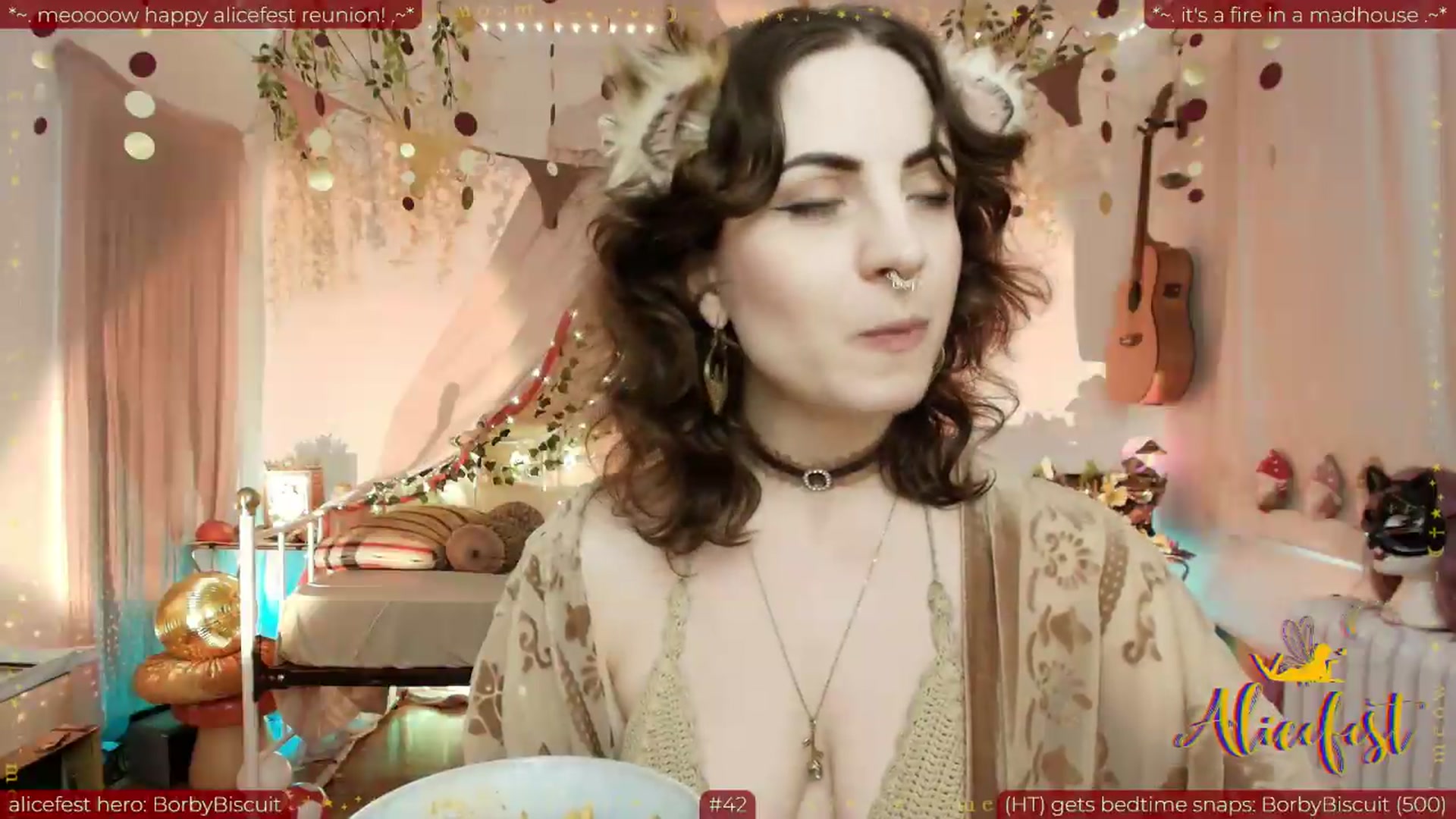 Gallery image thumbnail from aliceisonfire's myfreecams stream on, 09/02/2026, 03:31 image 13 of 20