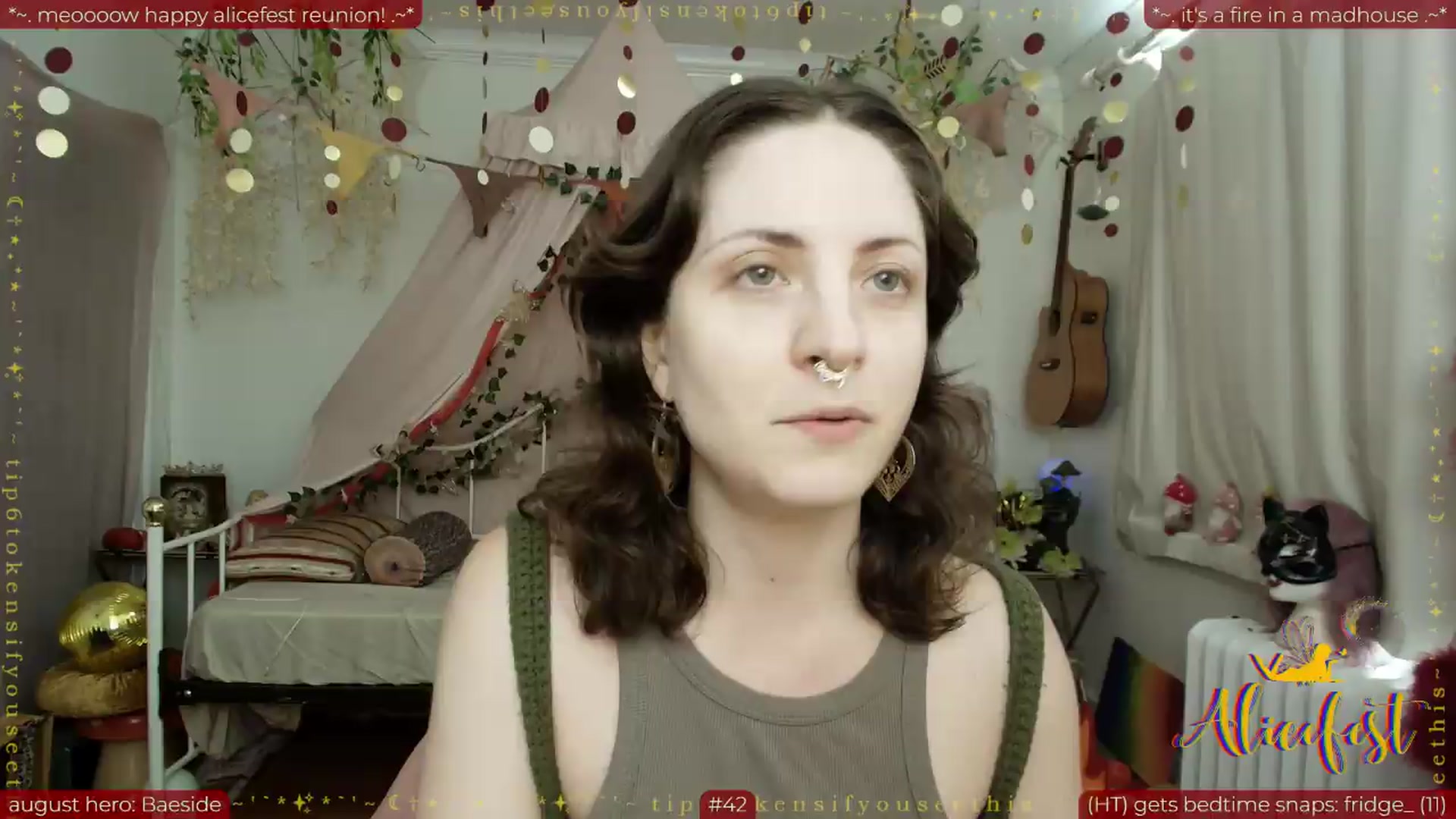 Gallery image thumbnail from aliceisonfire's myfreecams stream on, 09/02/2026, 03:31 image 1 of 20