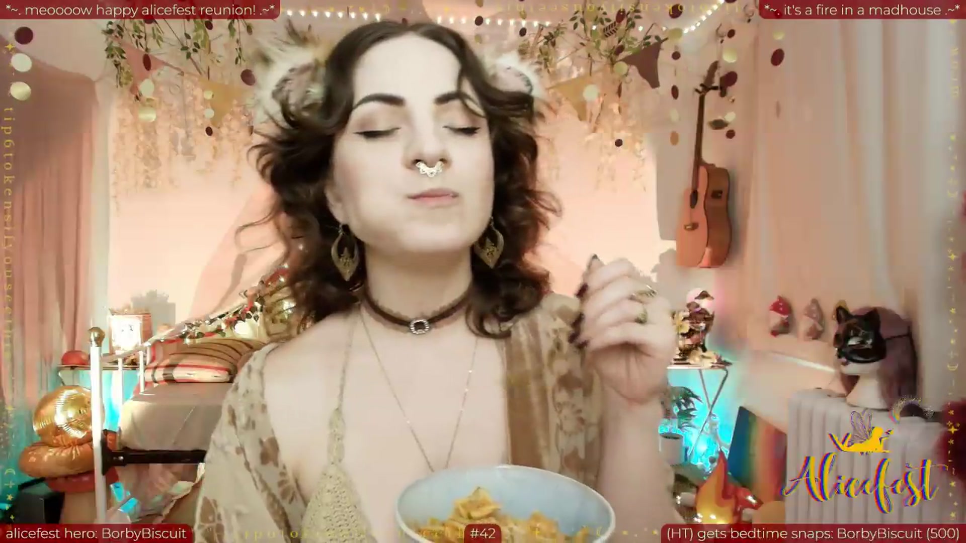 Gallery image thumbnail from aliceisonfire's myfreecams stream on, 09/02/2026, 04:44 image 7 of 20