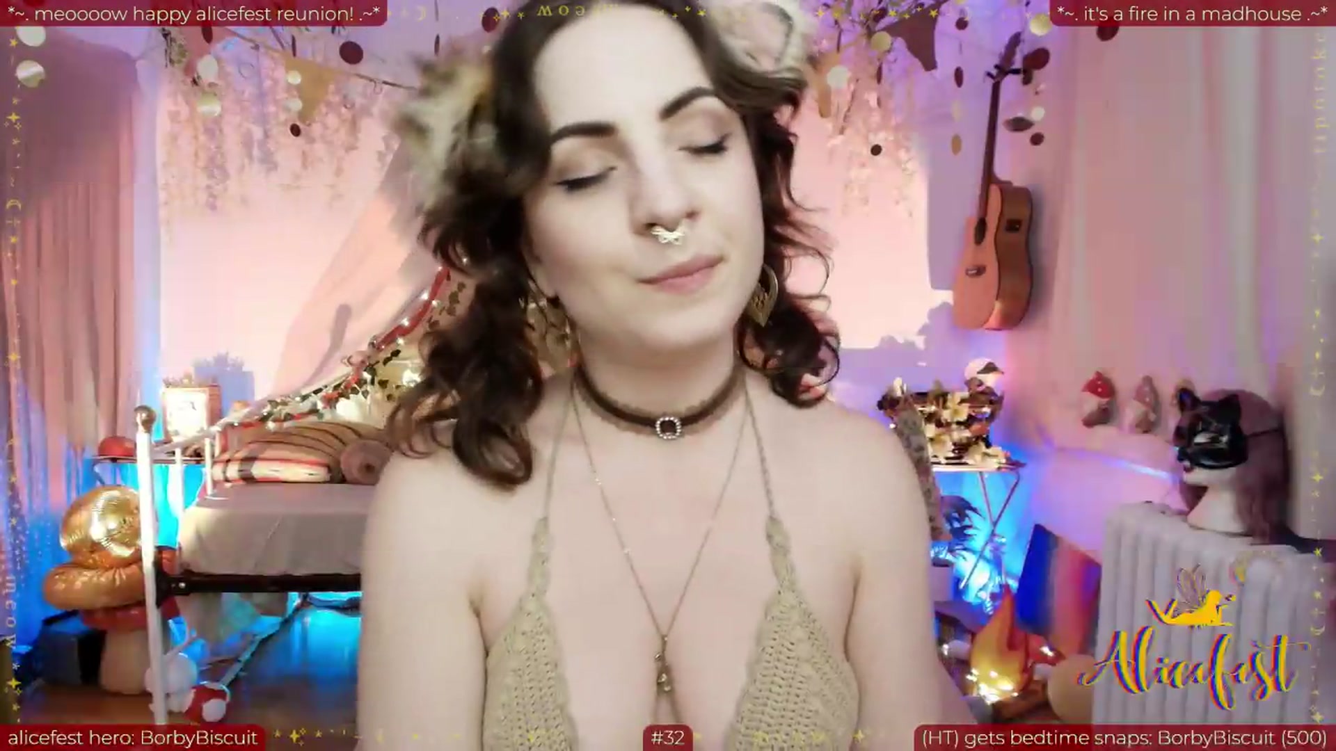 Gallery image thumbnail from aliceisonfire's myfreecams stream on, 09/02/2026, 04:44 image 12 of 20