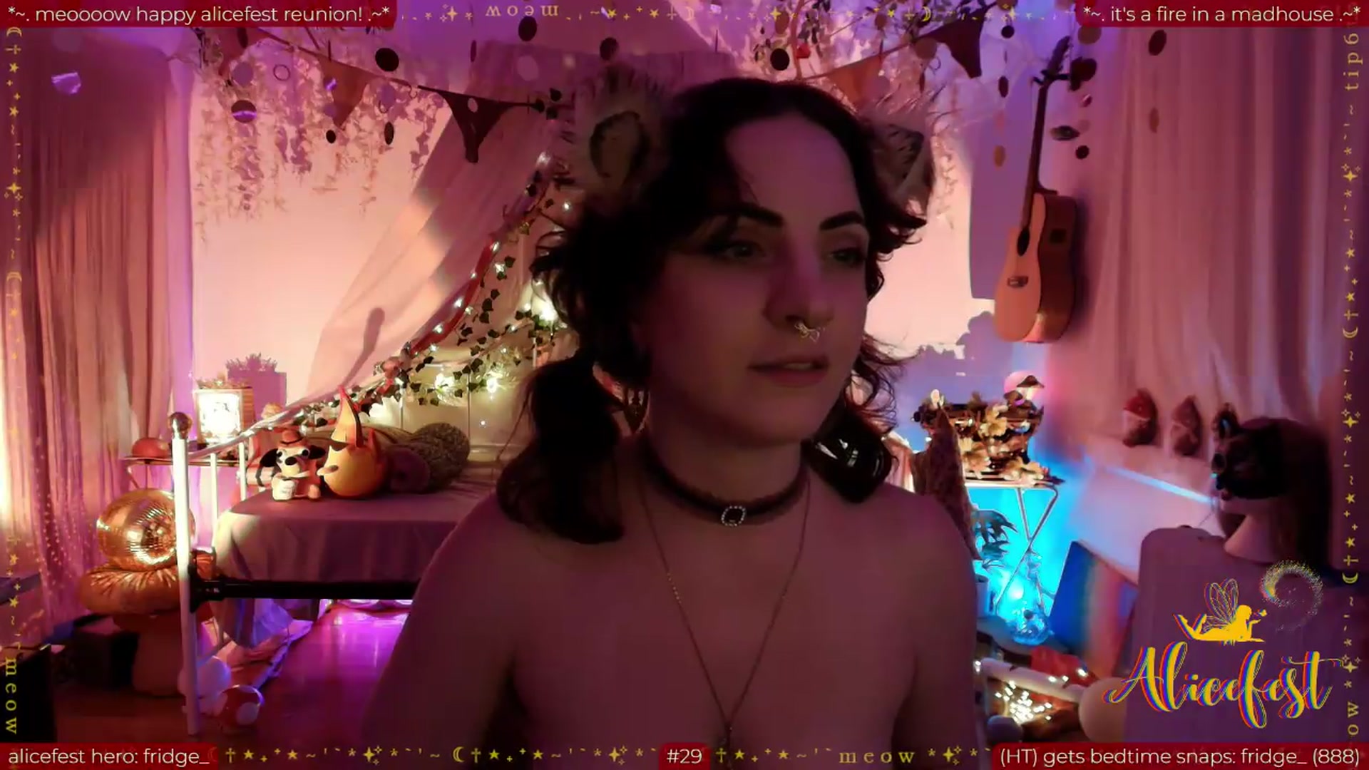 Gallery image thumbnail from aliceisonfire's myfreecams stream on, 09/02/2026, 07:14 image 14 of 20