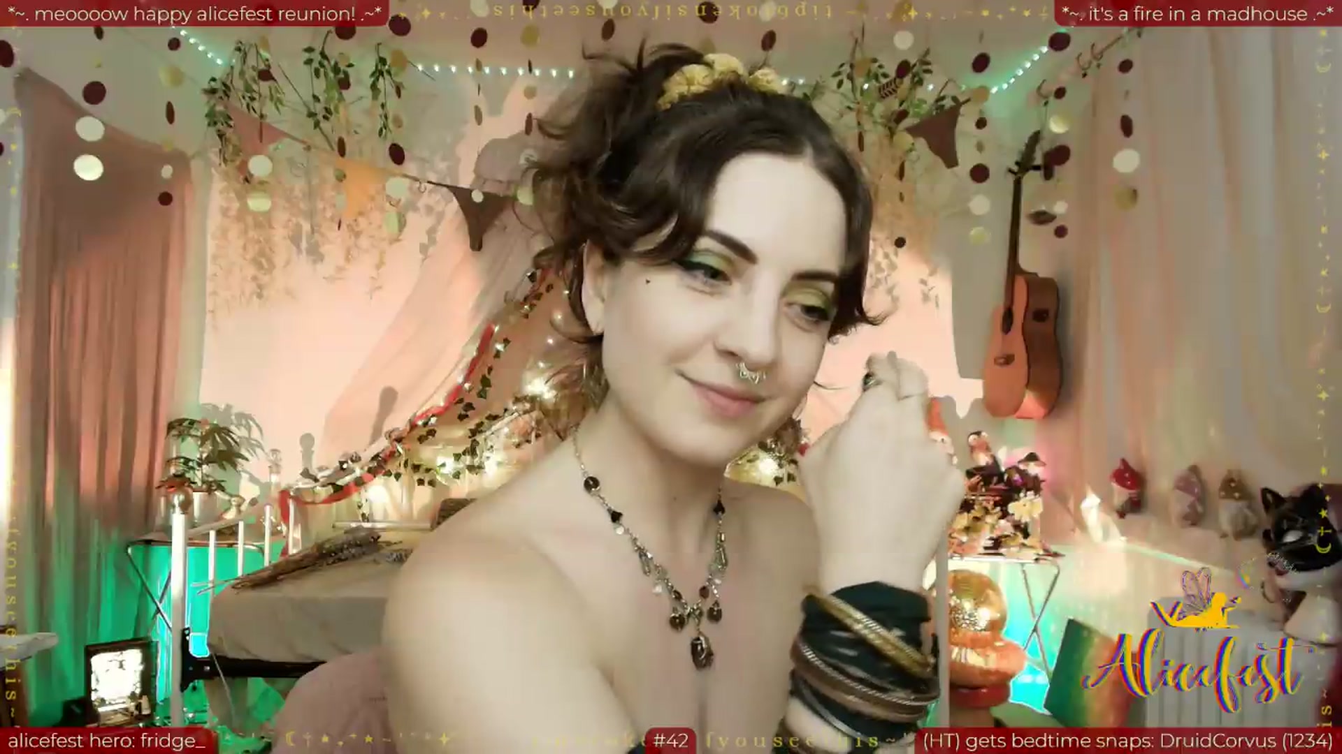 Gallery image thumbnail from aliceisonfire's myfreecams stream on, 09/03/2026, 07:41 image 13 of 20