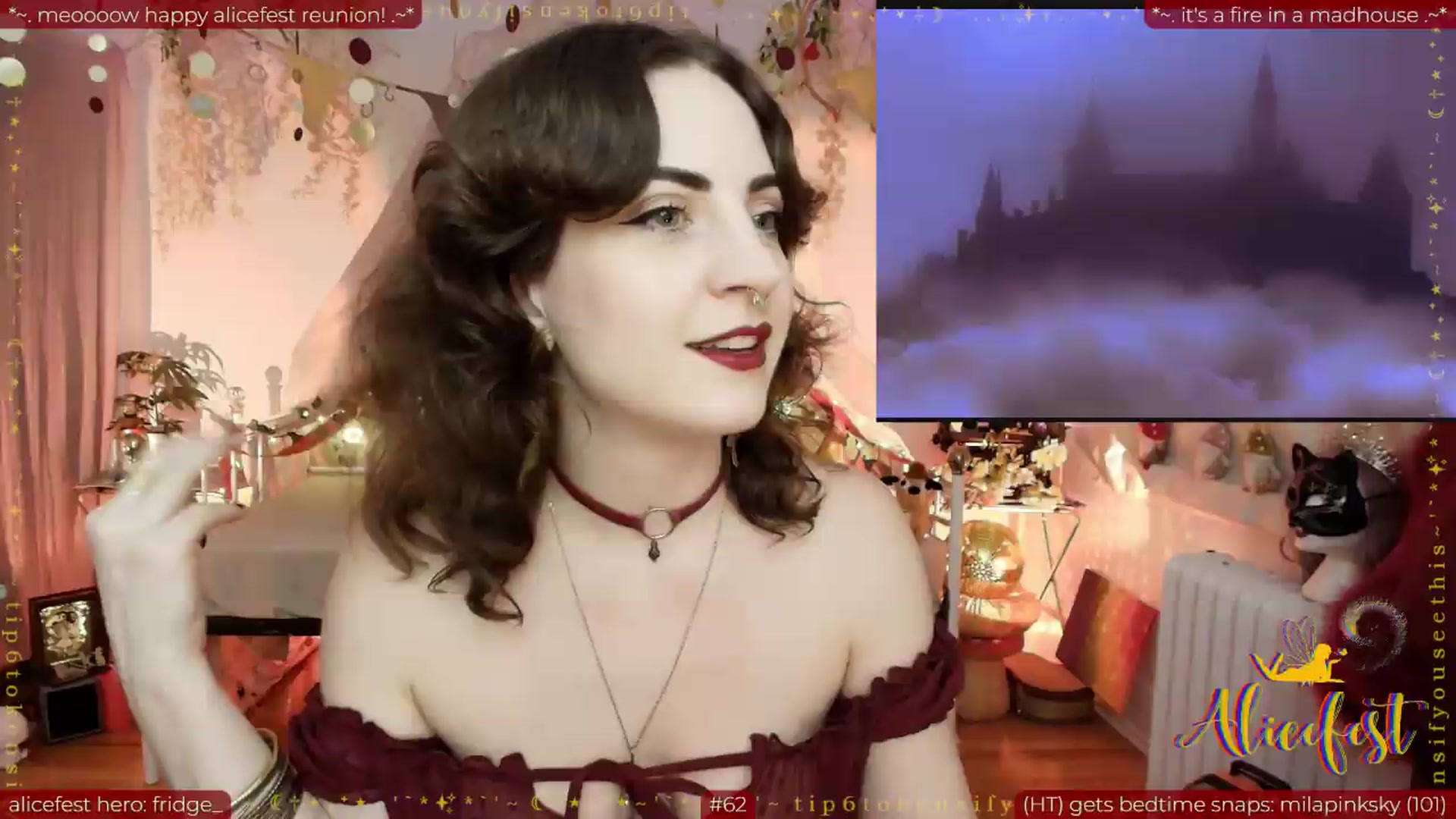 Gallery image thumbnail from aliceisonfire's myfreecams stream on, 09/04/2026, 06:17 image 4 of 20