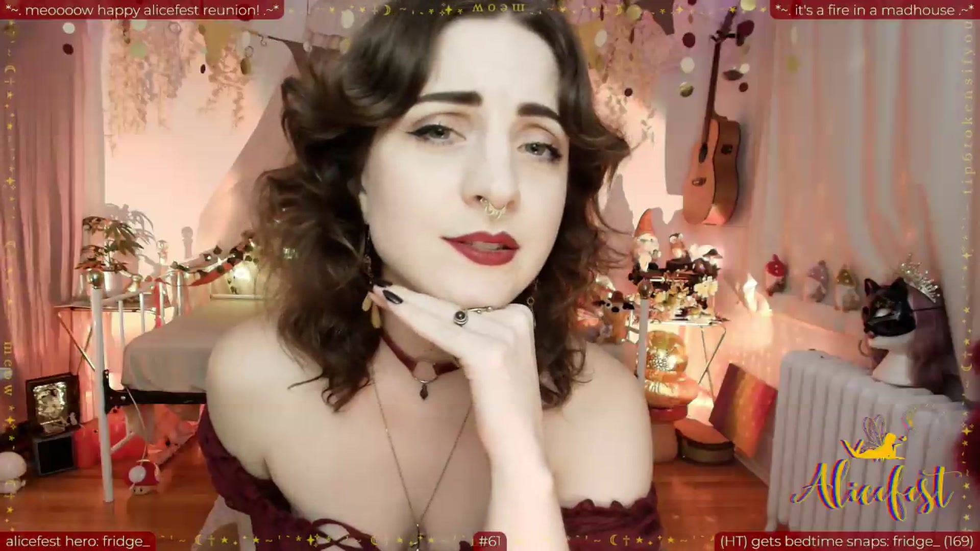 Gallery image thumbnail from aliceisonfire's myfreecams stream on, 09/04/2026, 06:17 image 12 of 20