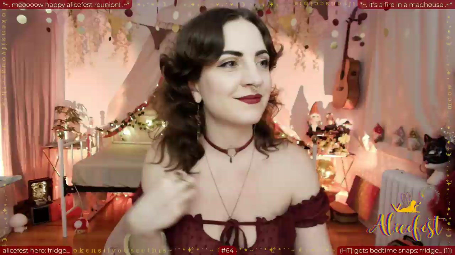 Gallery image thumbnail from aliceisonfire's myfreecams stream on, 09/04/2026, 06:17 image 2 of 20