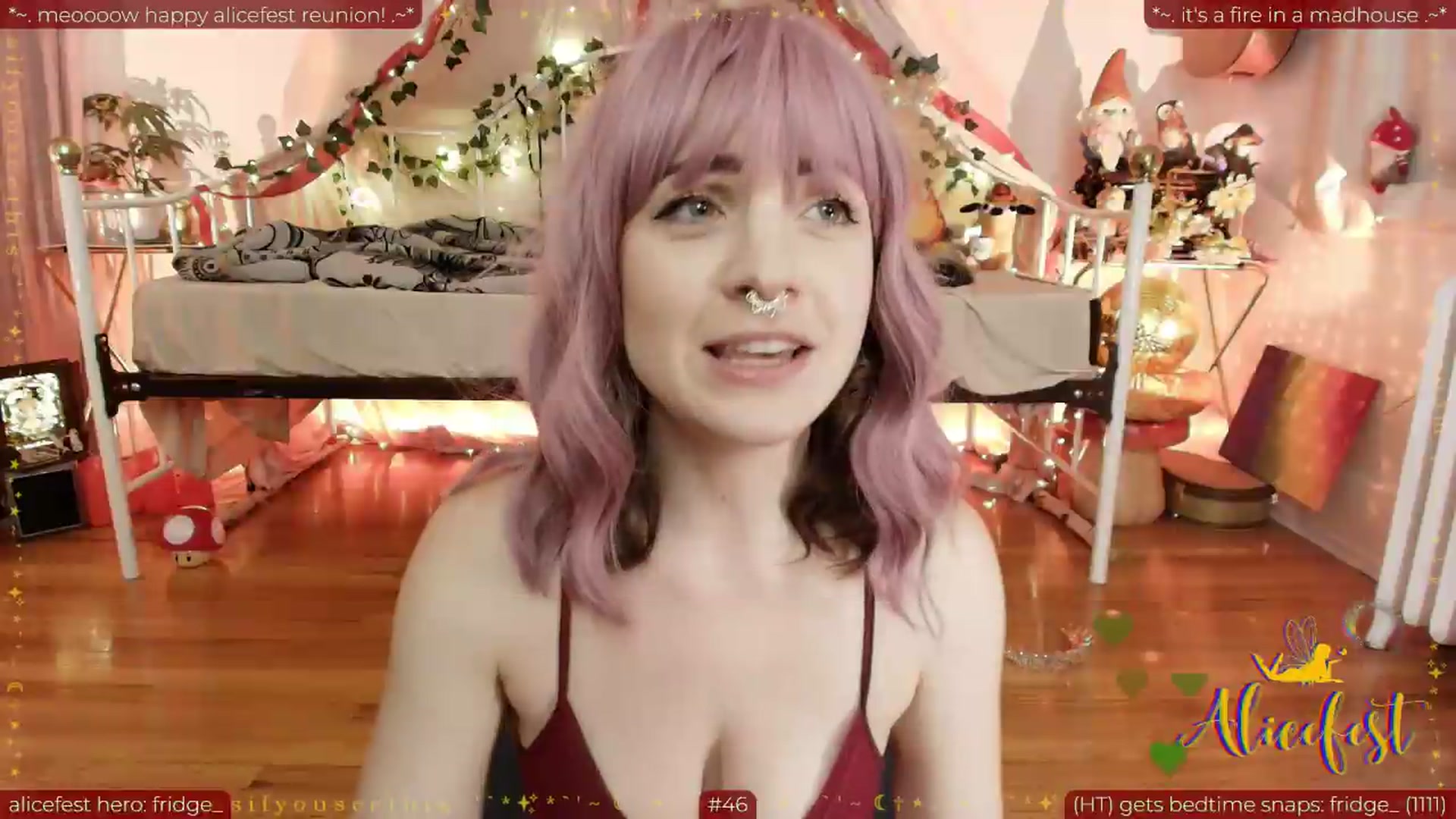 Gallery image thumbnail from aliceisonfire's myfreecams stream on, 09/05/2026, 02:32 image 15 of 20