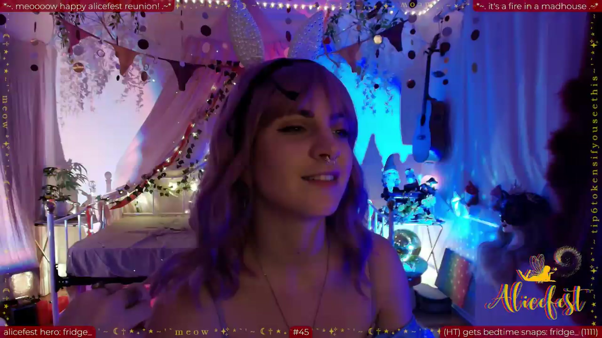 Gallery image thumbnail from aliceisonfire's myfreecams stream on, 09/05/2026, 07:59 image 6 of 20