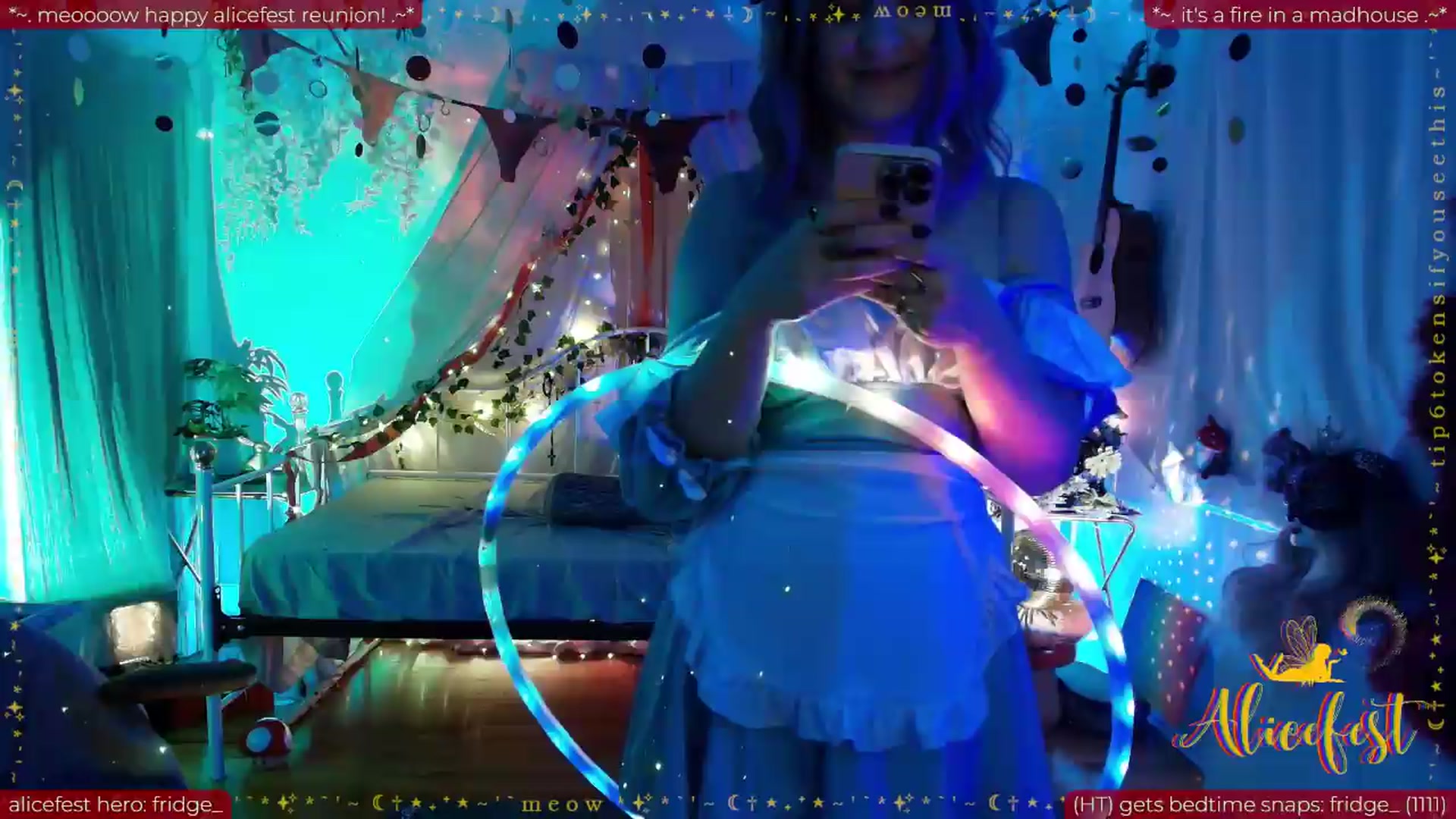 Gallery image thumbnail from aliceisonfire's myfreecams stream on, 09/05/2026, 07:59 image 5 of 20