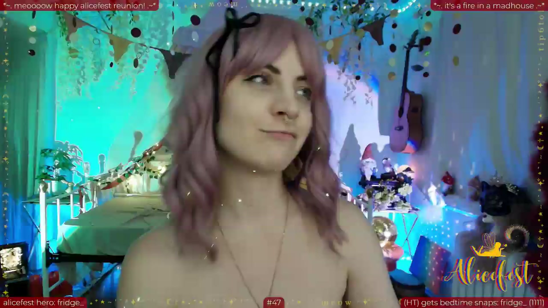 Gallery image thumbnail from aliceisonfire's myfreecams stream on, 09/05/2026, 10:45 image 1 of 20