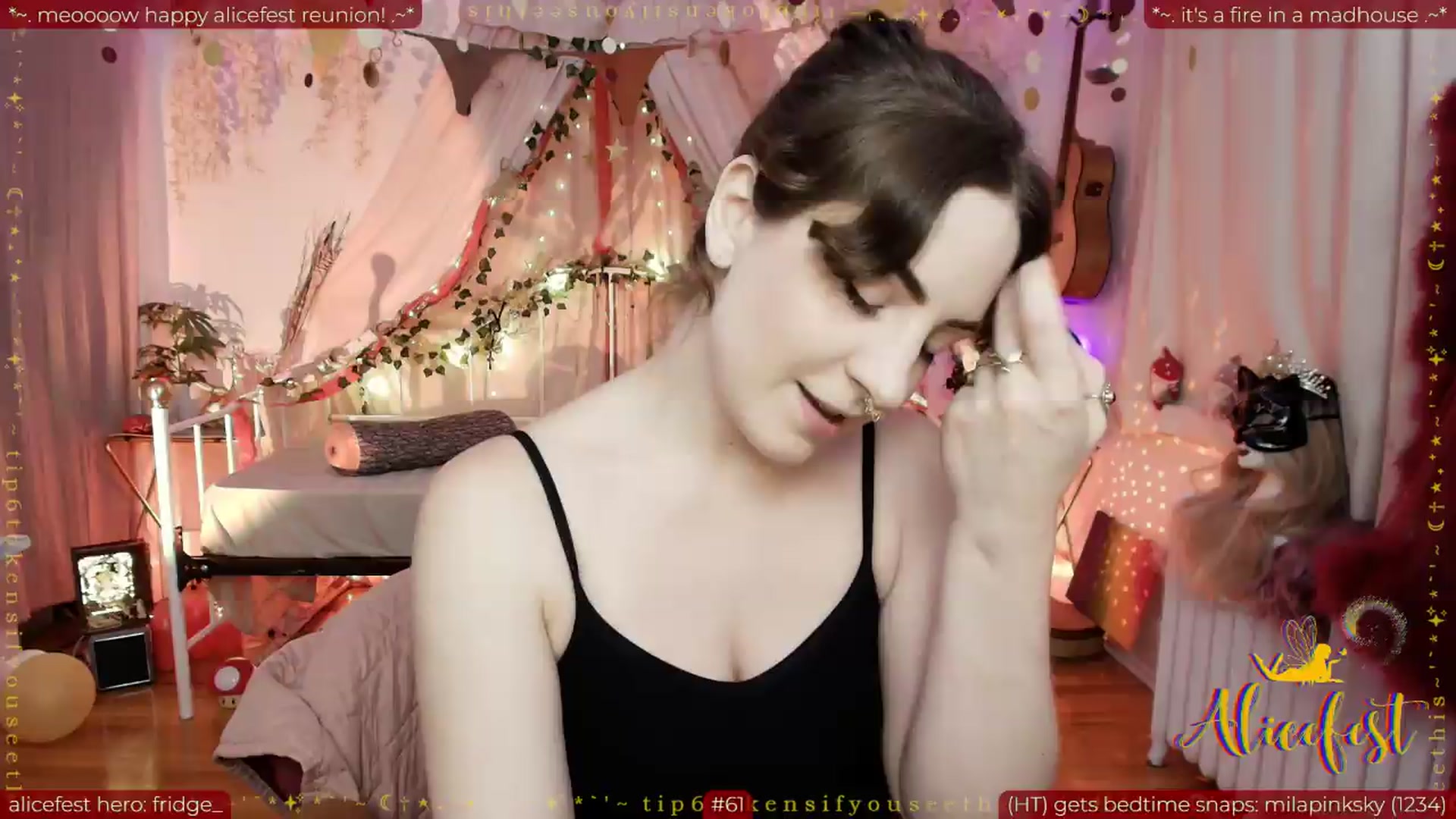 Gallery image thumbnail from aliceisonfire's myfreecams stream on, 09/08/2026, 04:08 image 4 of 20