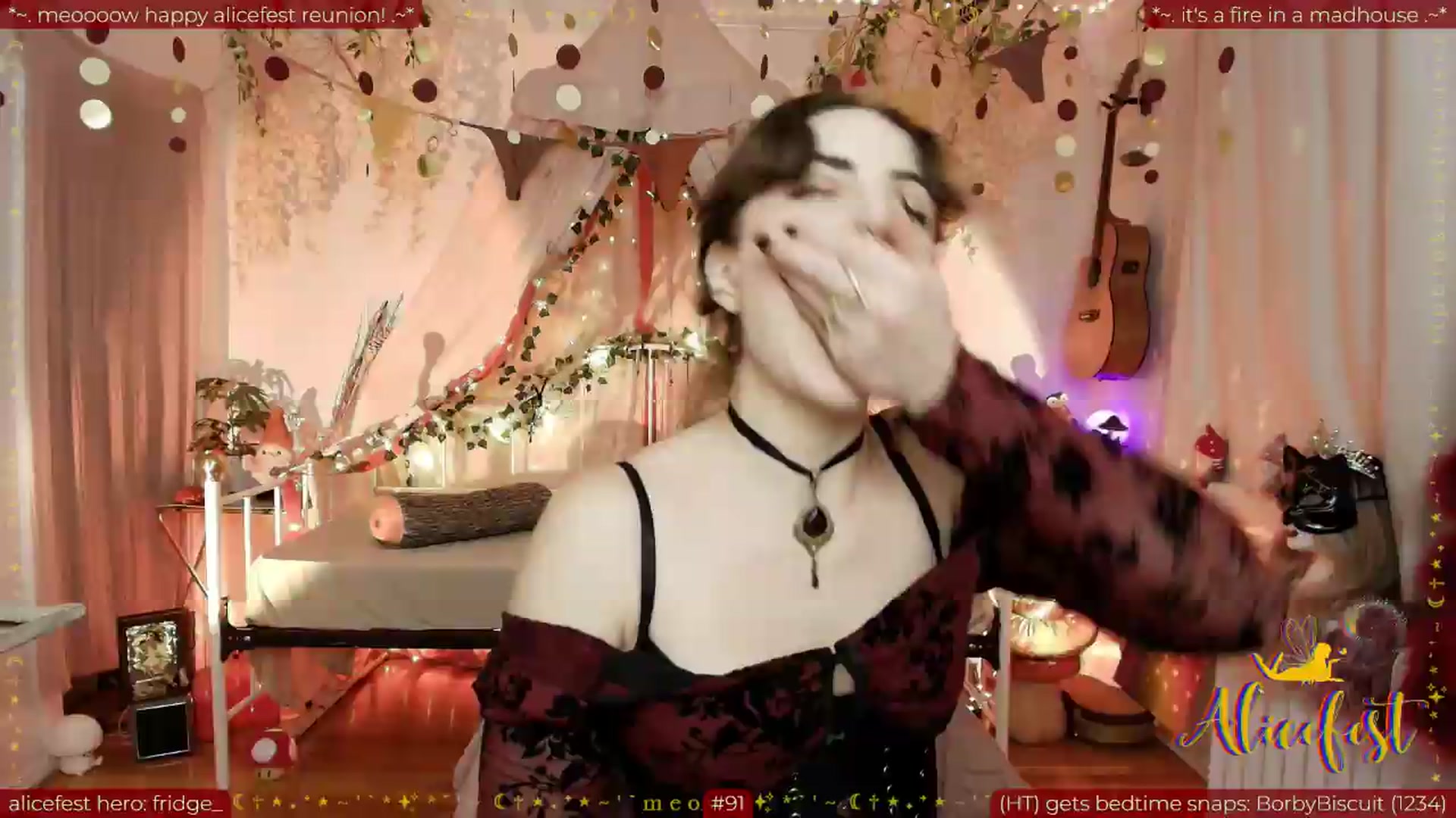 Gallery image thumbnail from aliceisonfire's myfreecams stream on, 09/11/2026, 07:58 image 2 of 20