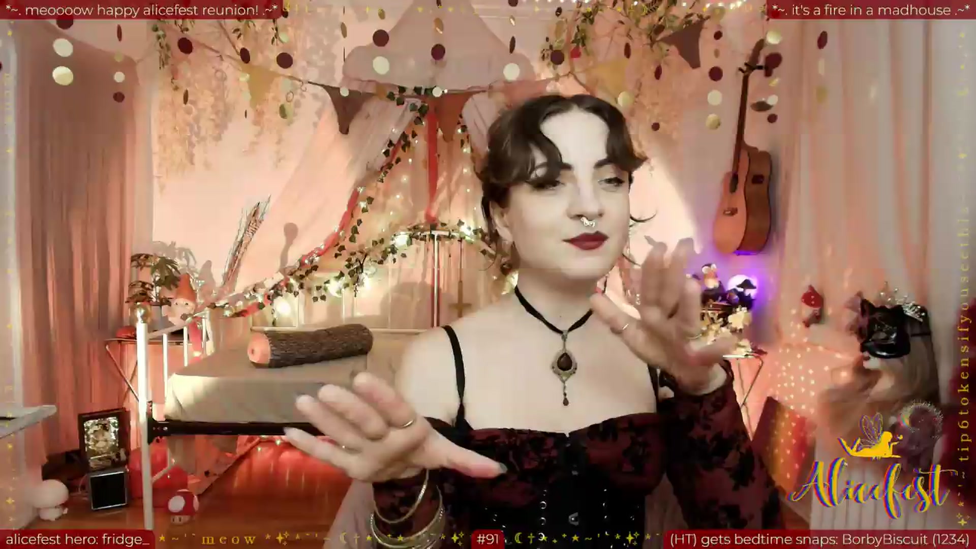 Gallery image thumbnail from aliceisonfire's myfreecams stream on, 09/11/2026, 07:58 image 3 of 20